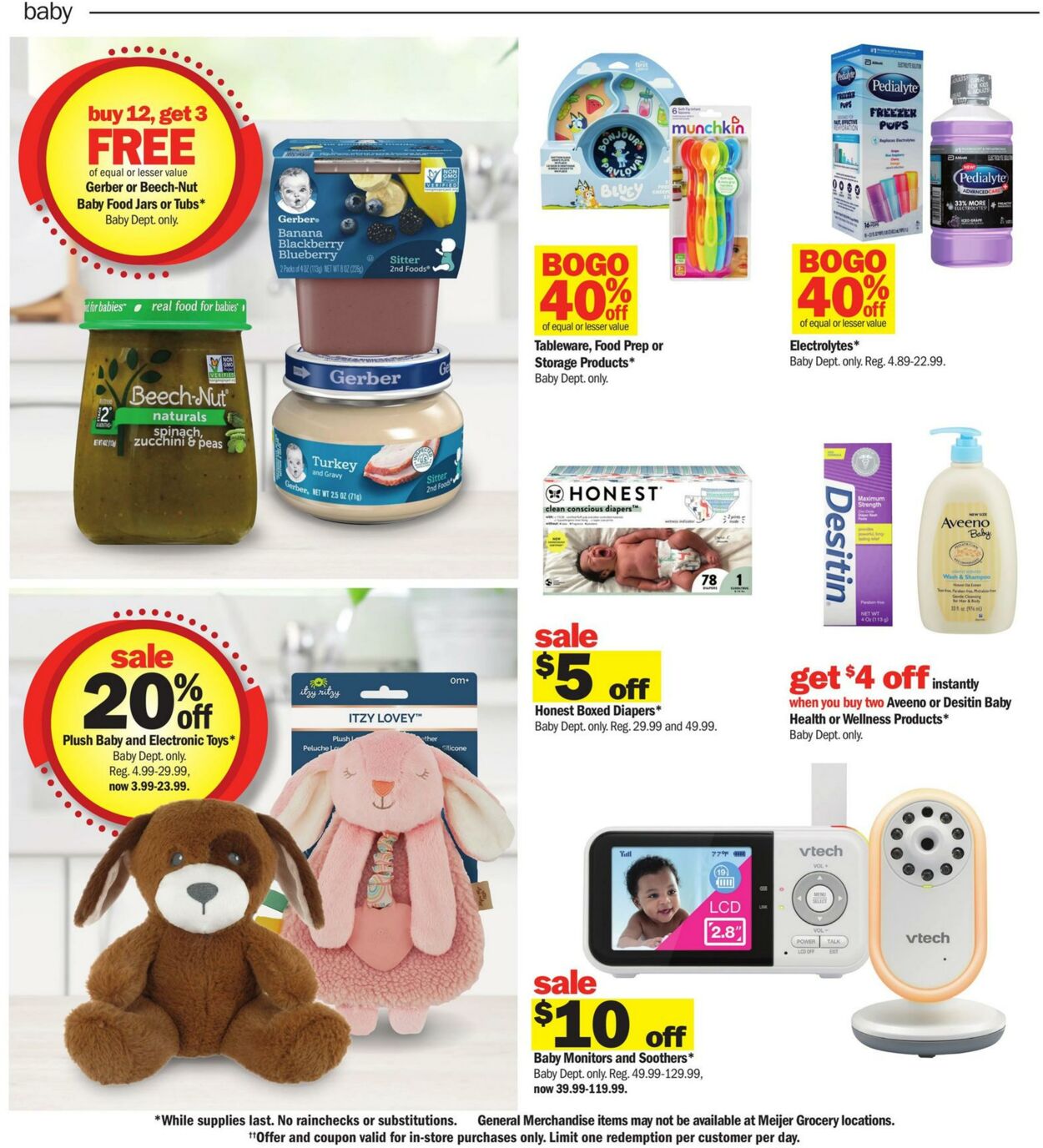 Weekly ad Meijer 01/12/2025 - 01/18/2025