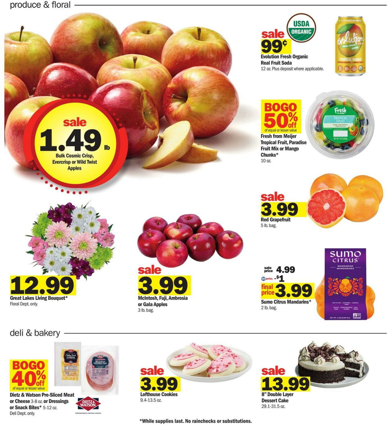 Weekly ad Meijer 01/12/2025 - 01/18/2025