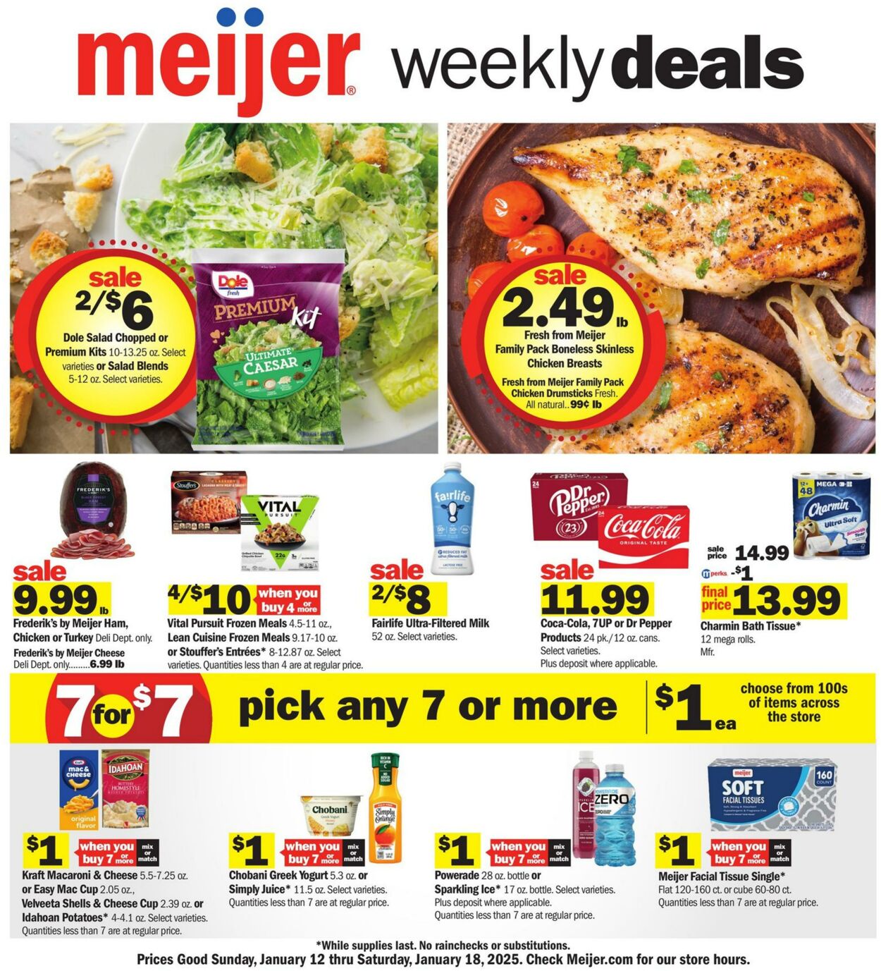 Weekly ad Meijer 01/12/2025 - 01/18/2025