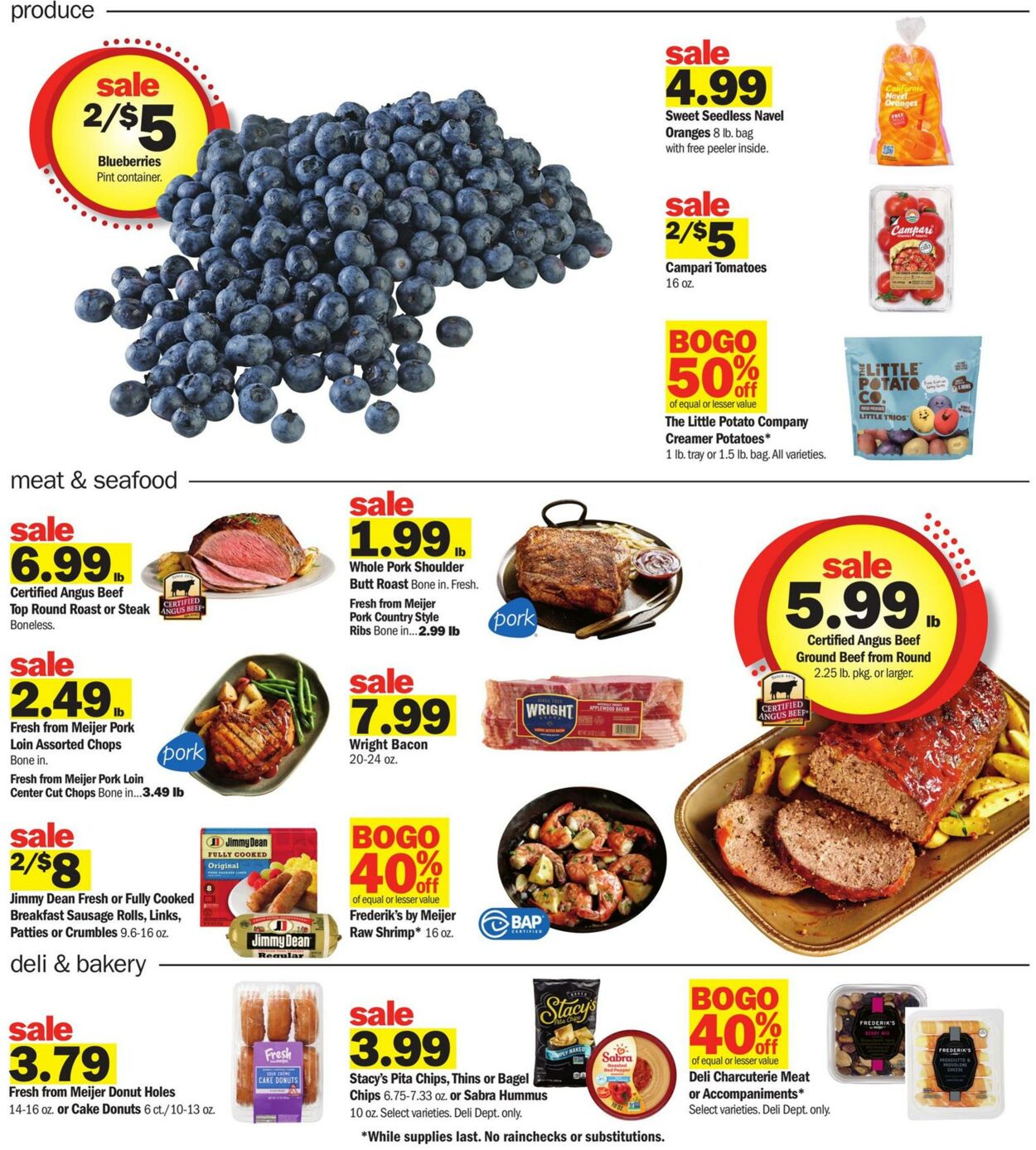 Weekly ad Meijer 01/12/2025 - 01/18/2025