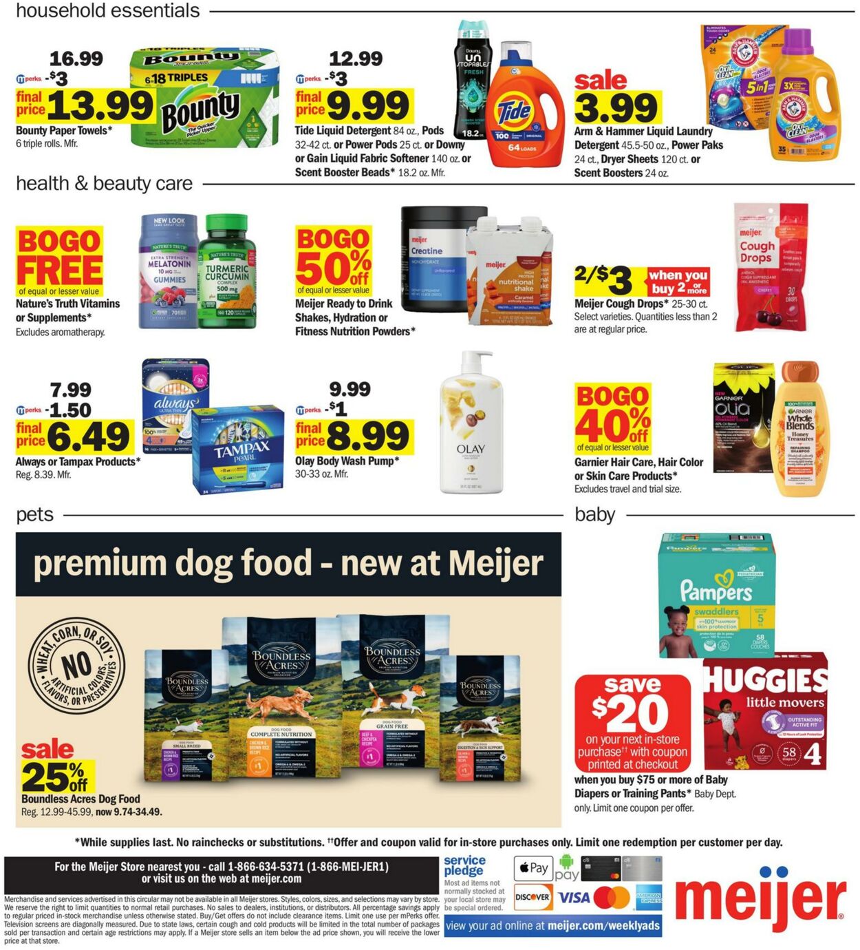 Weekly ad Meijer 01/12/2025 - 01/18/2025