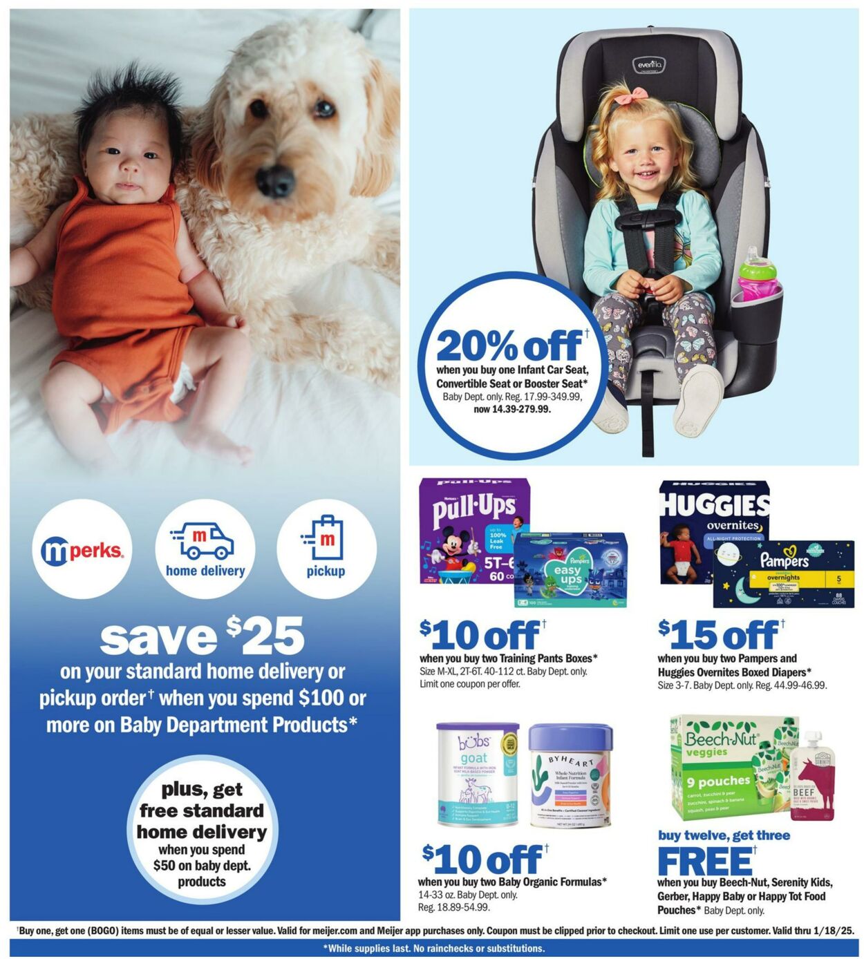 Weekly ad Meijer 01/12/2025 - 01/18/2025