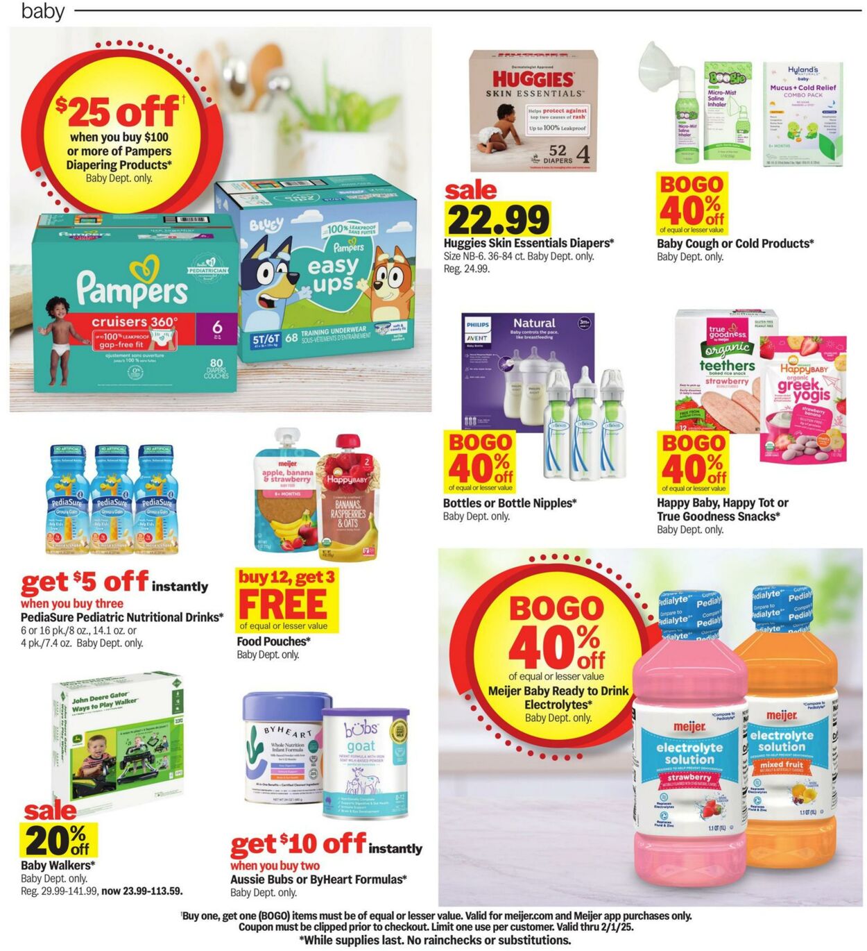 Weekly ad Meijer 01/26/2025 - 02/01/2025