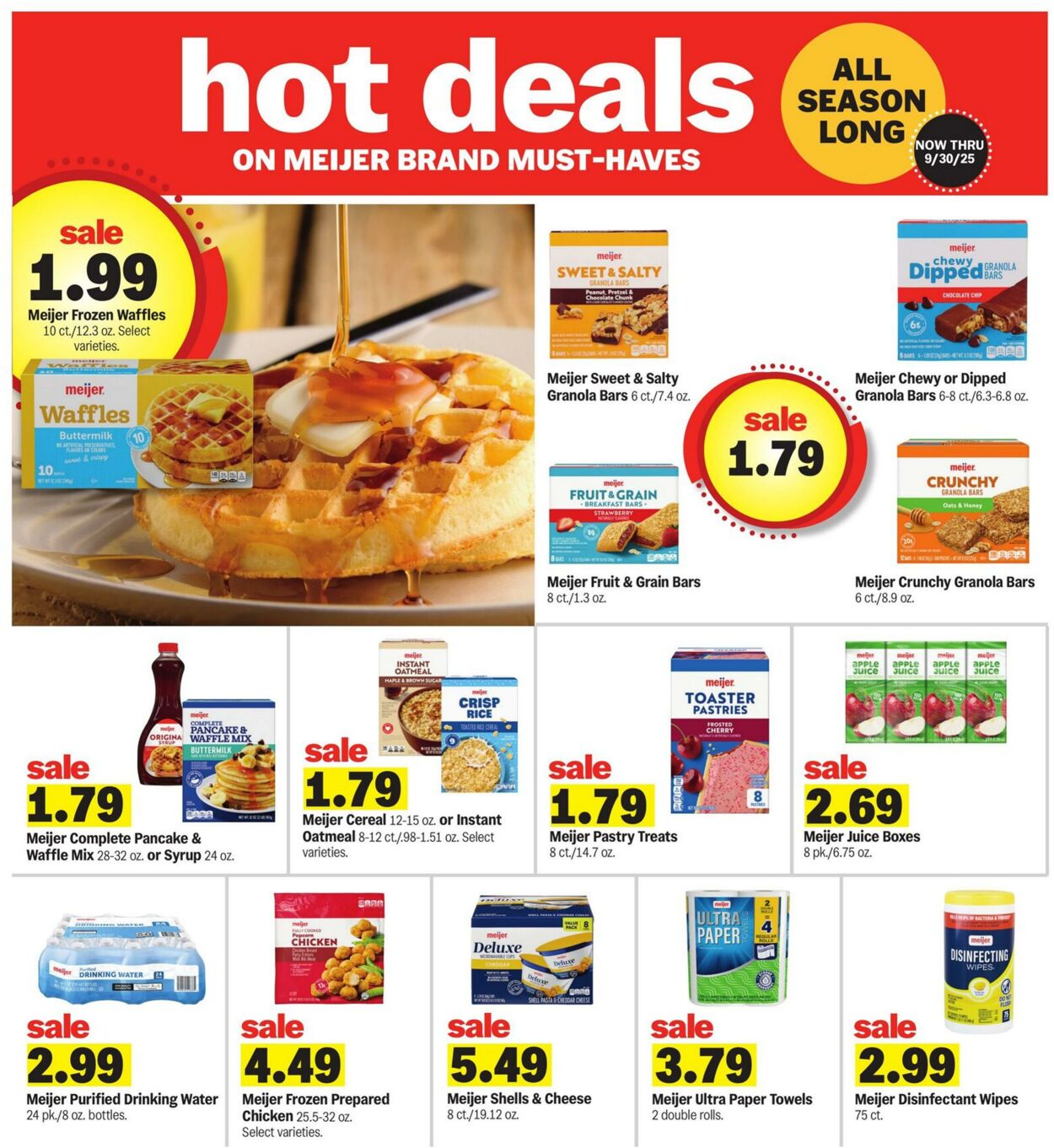 Weekly ad Meijer 08/24/2025 - 09/02/2025