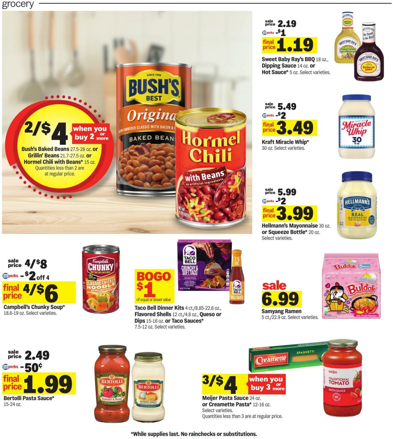 Weekly ad Meijer 08/24/2025 - 09/02/2025