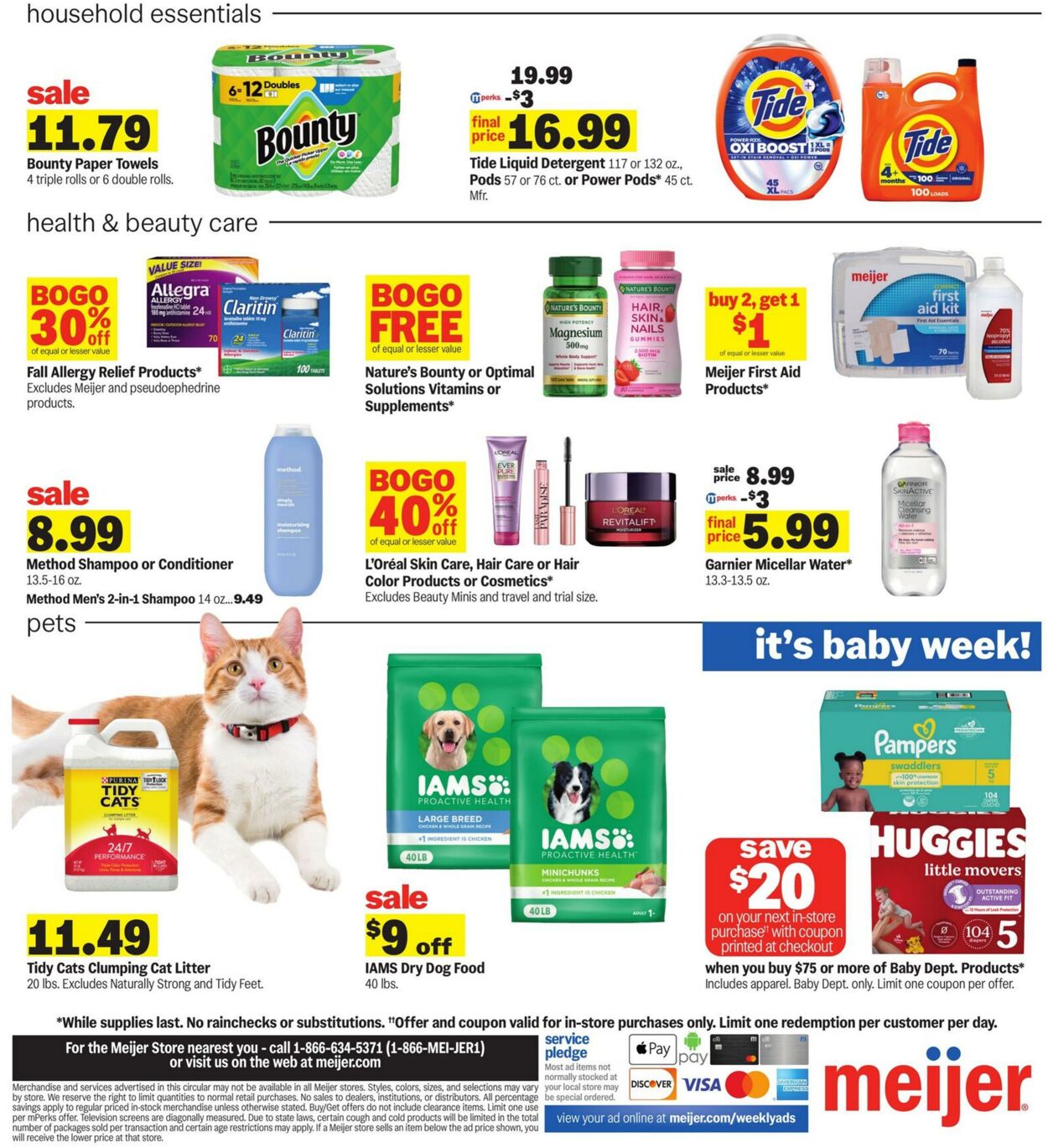 Weekly ad Meijer 08/24/2025 - 09/02/2025