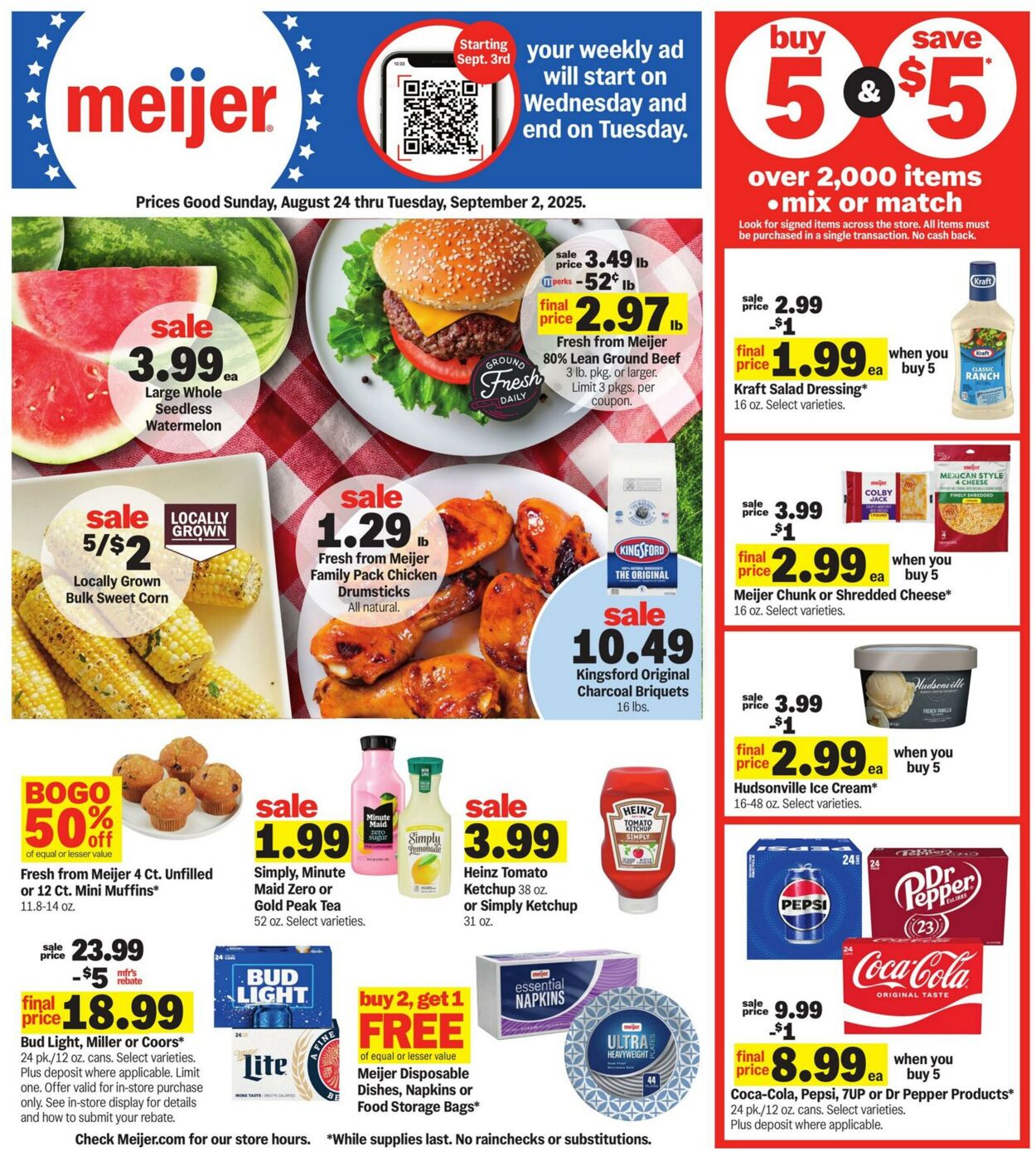 Weekly ad Meijer 08/24/2025 - 09/02/2025