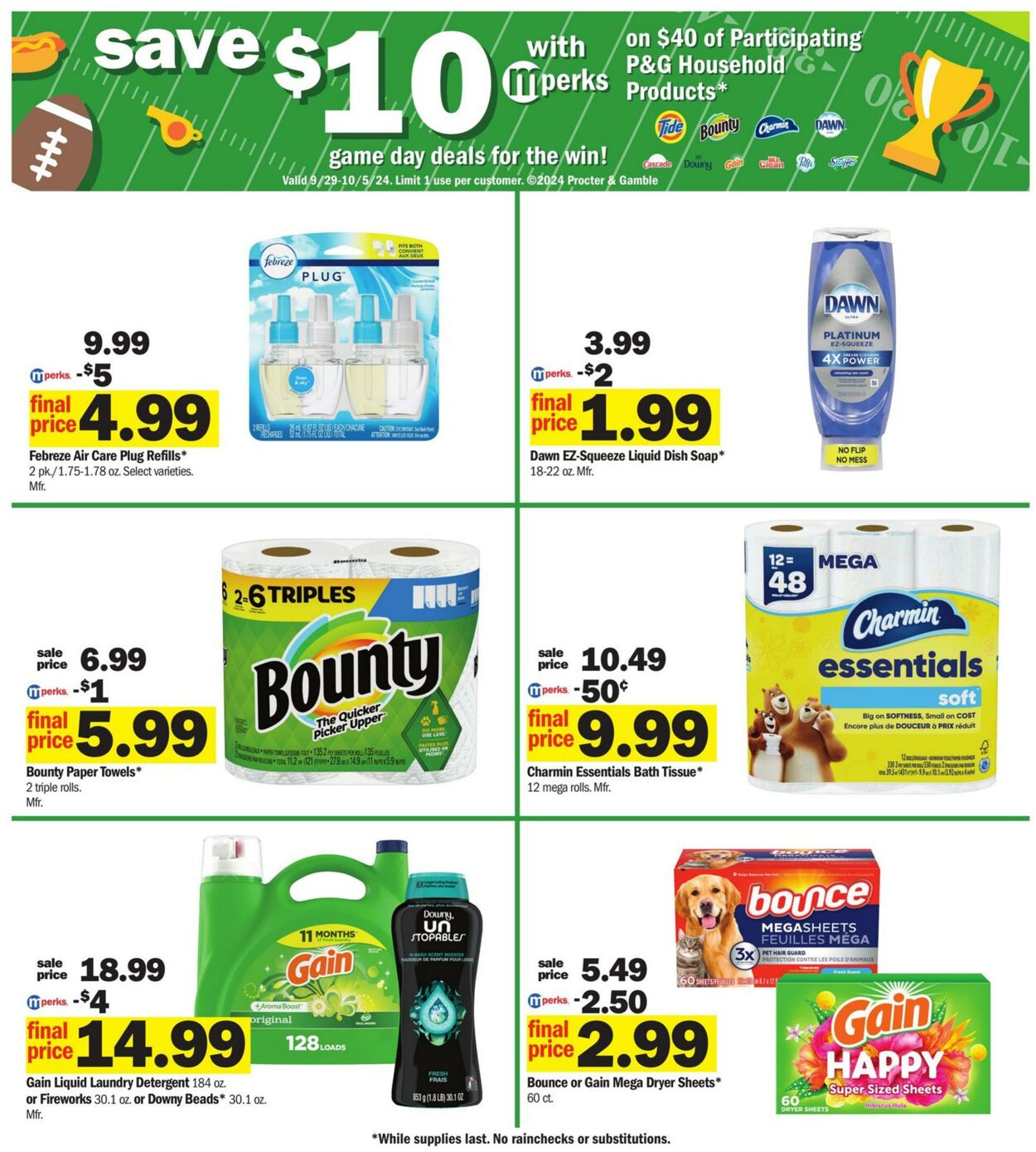 Weekly ad Meijer 09/29/2024 - 10/05/2024