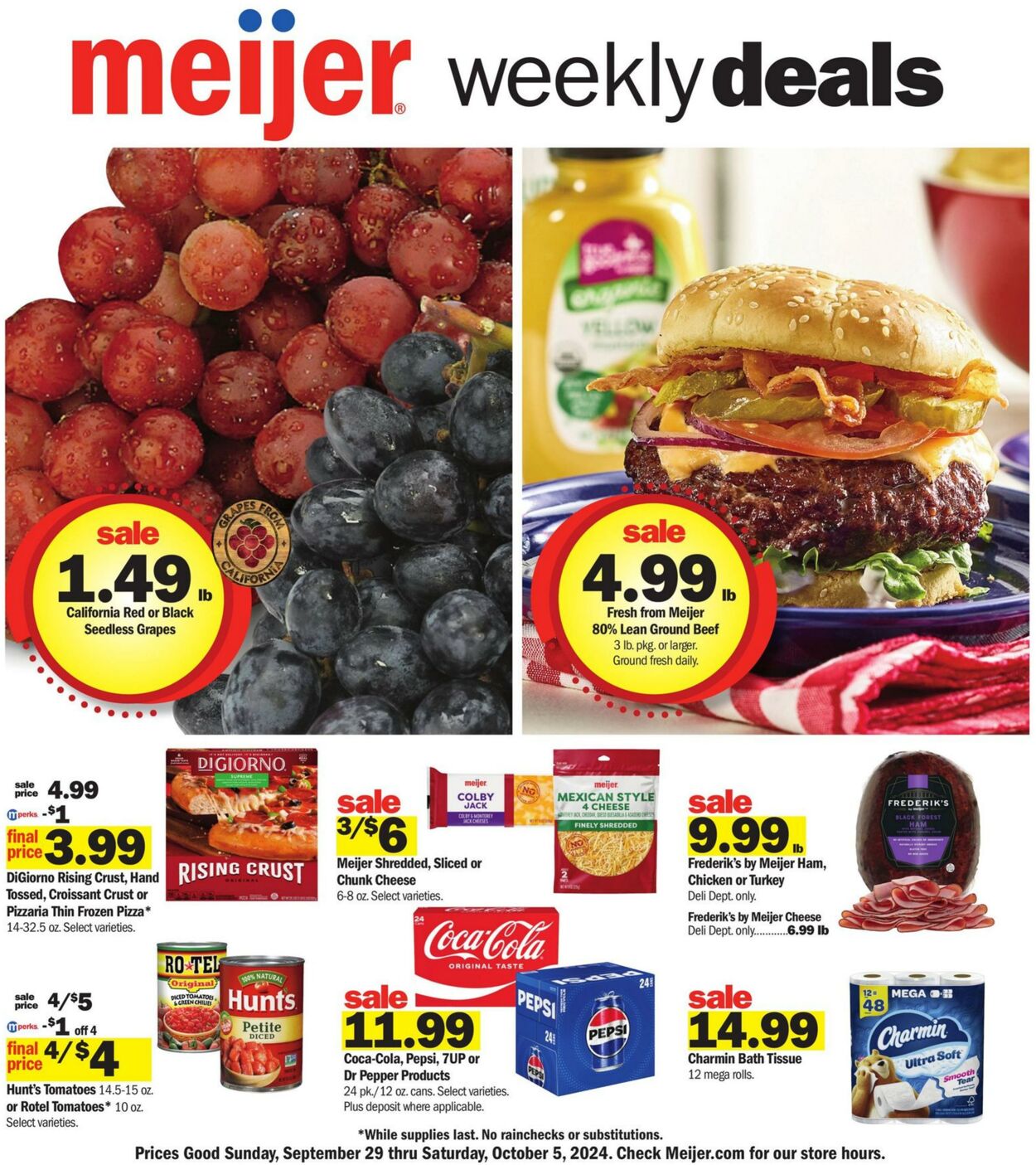 Weekly ad Meijer 09/29/2024 - 10/05/2024