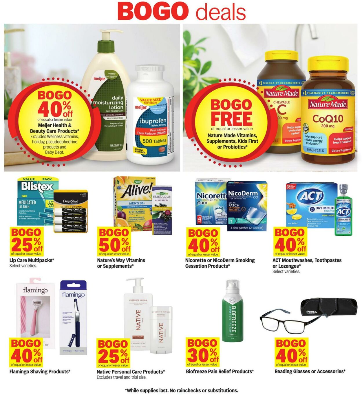 Weekly ad Meijer 01/19/2025 - 01/25/2025