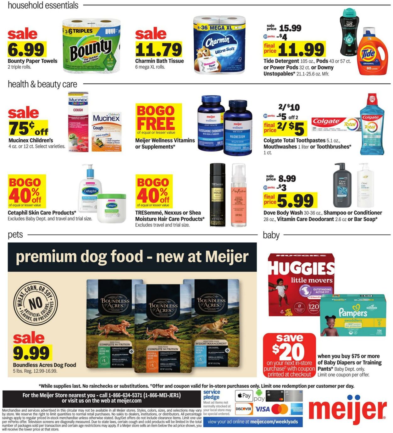 Weekly ad Meijer 01/19/2025 - 01/25/2025