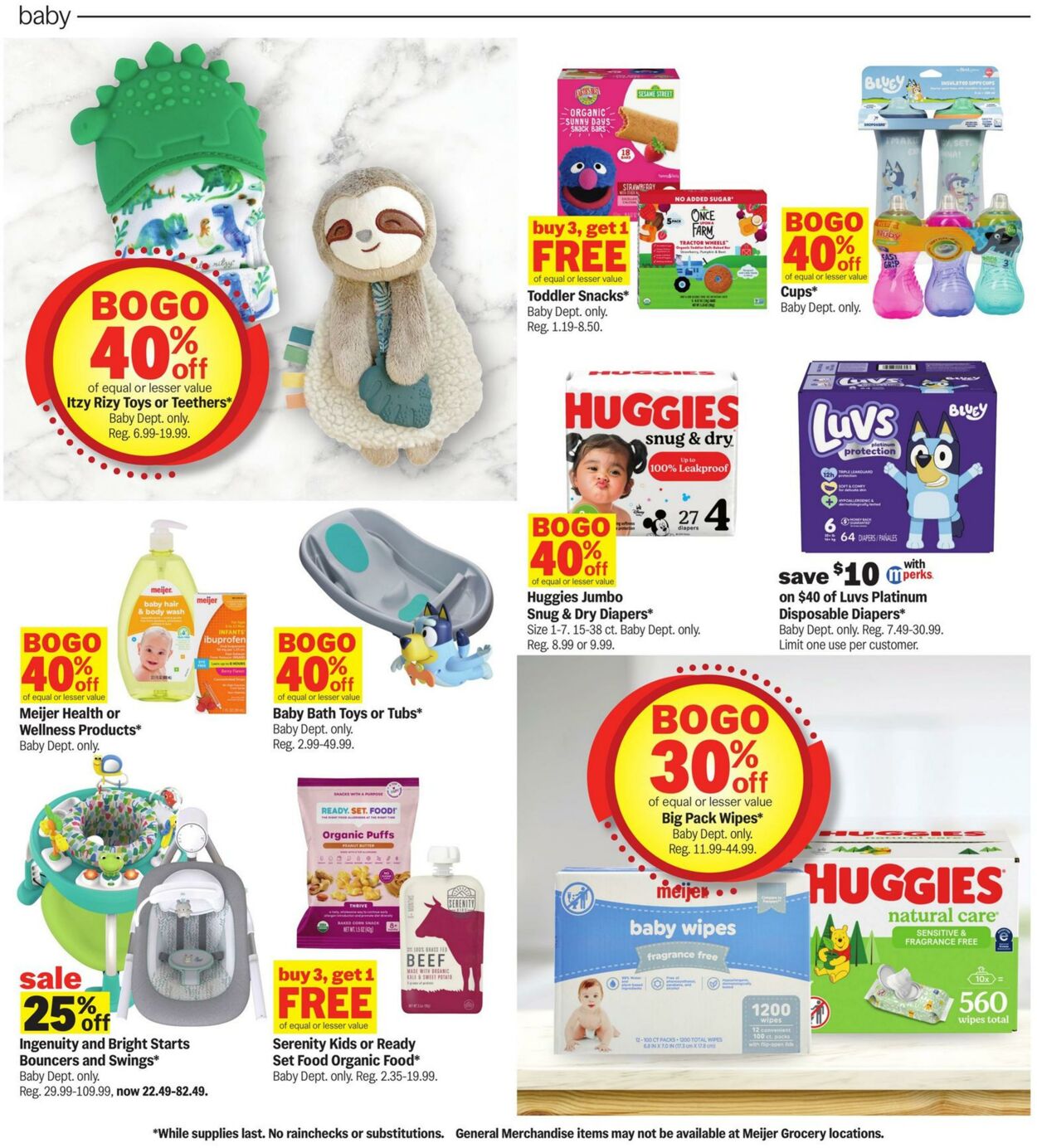 Weekly ad Meijer 01/19/2025 - 01/25/2025