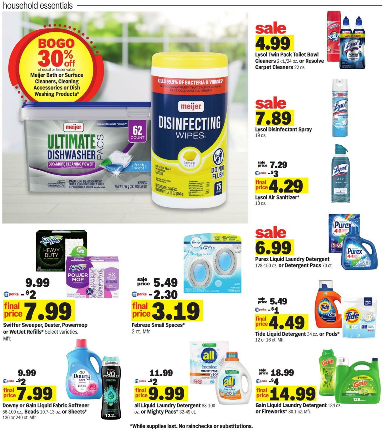 Weekly ad Meijer 01/19/2025 - 01/25/2025