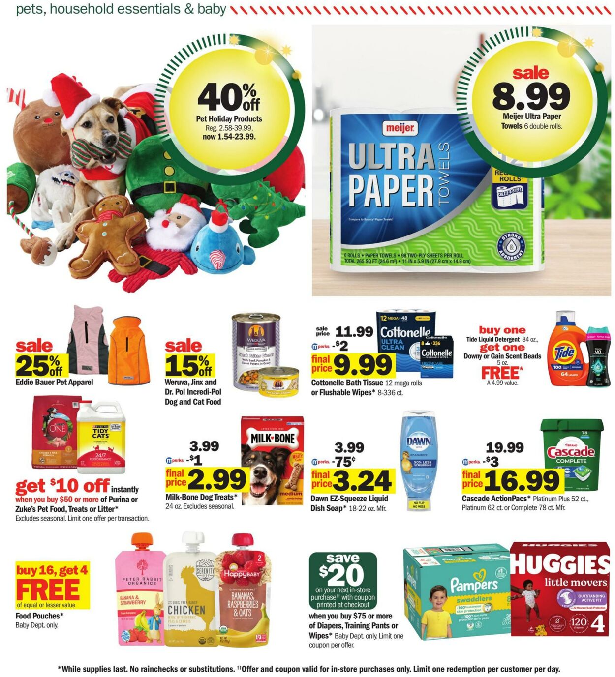 Weekly ad Meijer 12/15/2024 - 12/24/2024