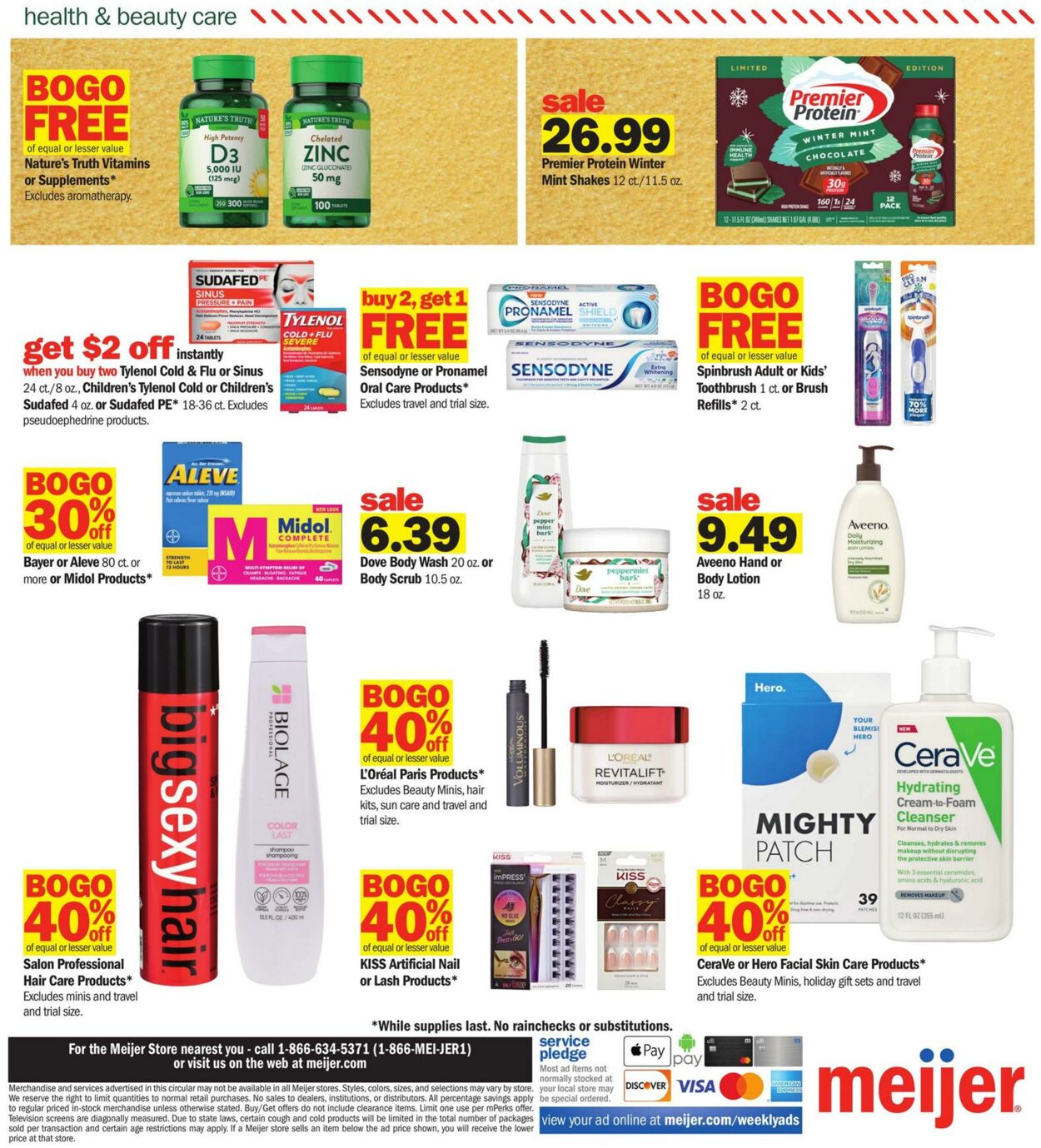 Weekly ad Meijer 12/15/2024 - 12/24/2024