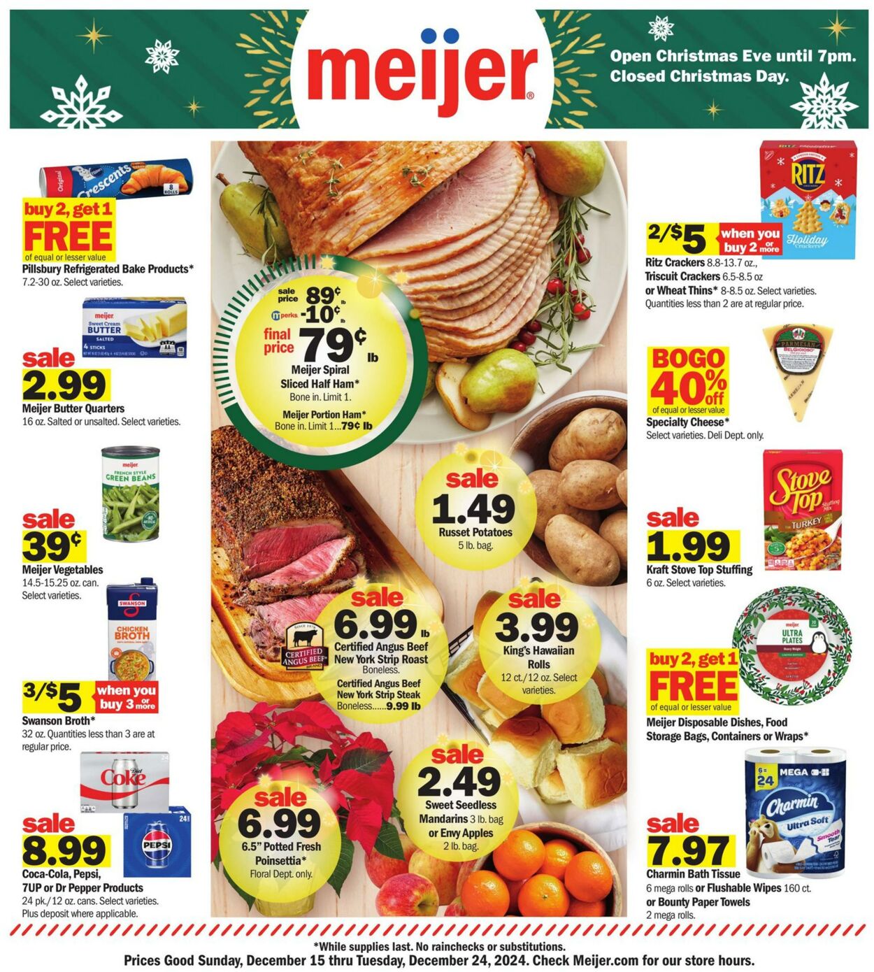 Weekly ad Meijer 12/15/2024 - 12/24/2024