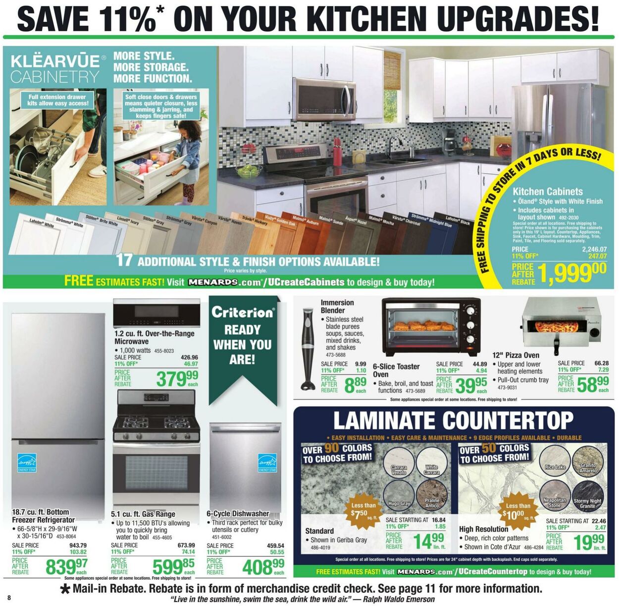 Weekly ad Menards 08/10/2023 - 08/20/2023