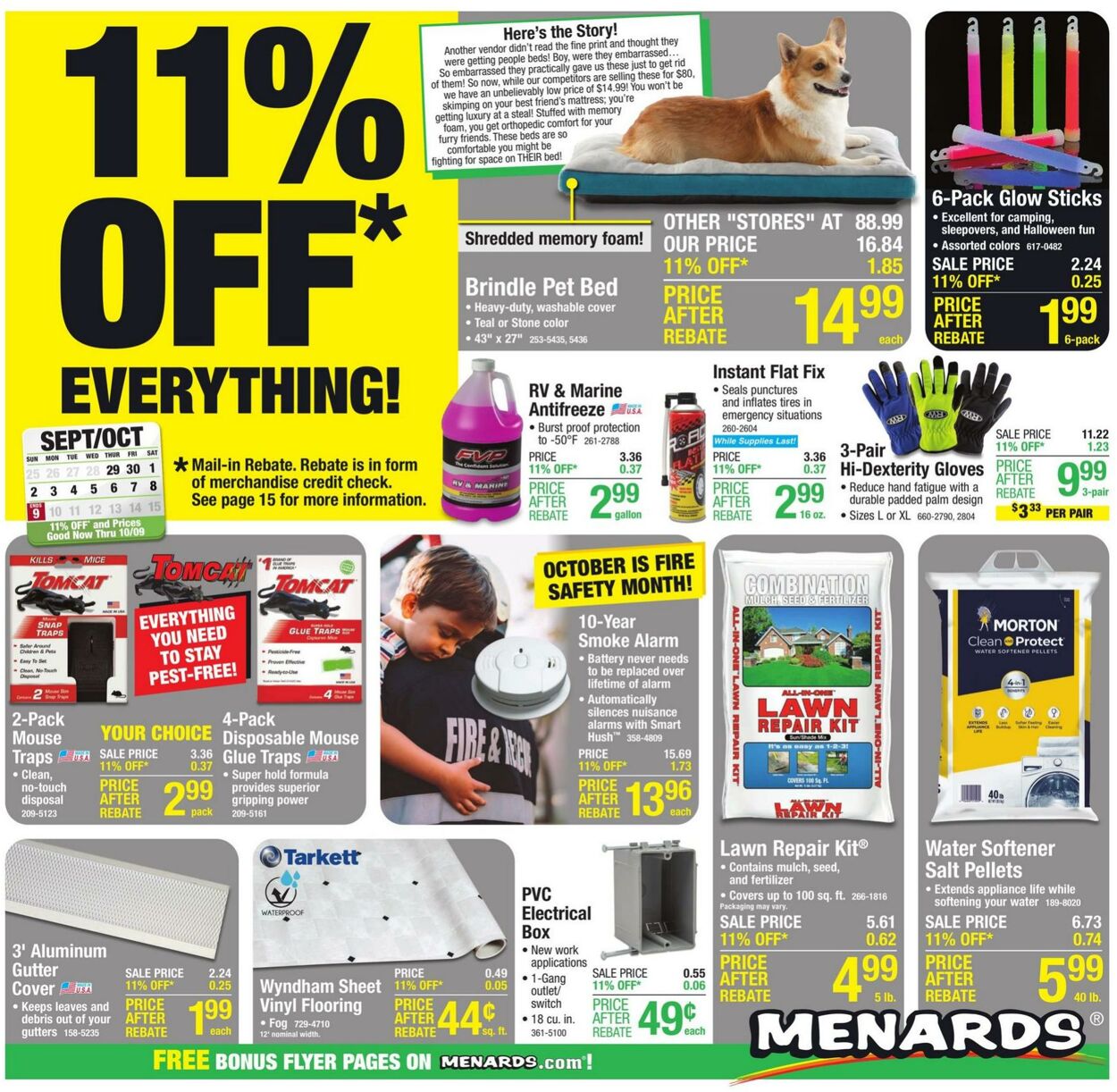 Menards Promotional weekly ads