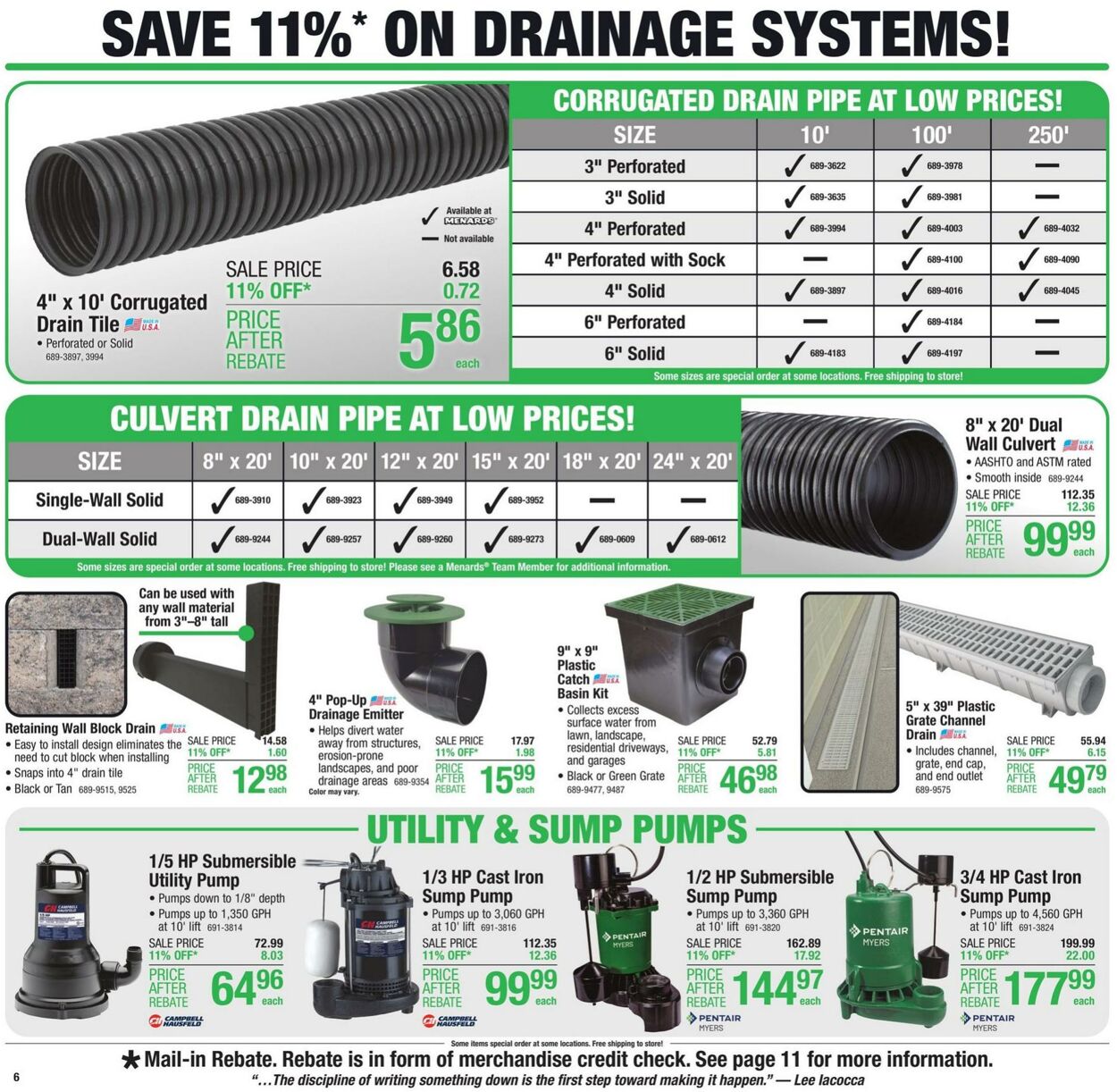 Weekly ad Menards 03/09/2023 - 03/19/2023