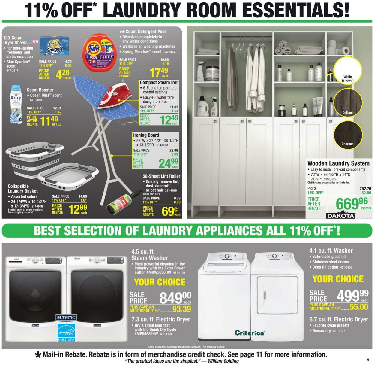 Weekly ad Menards 03/09/2023 - 03/19/2023