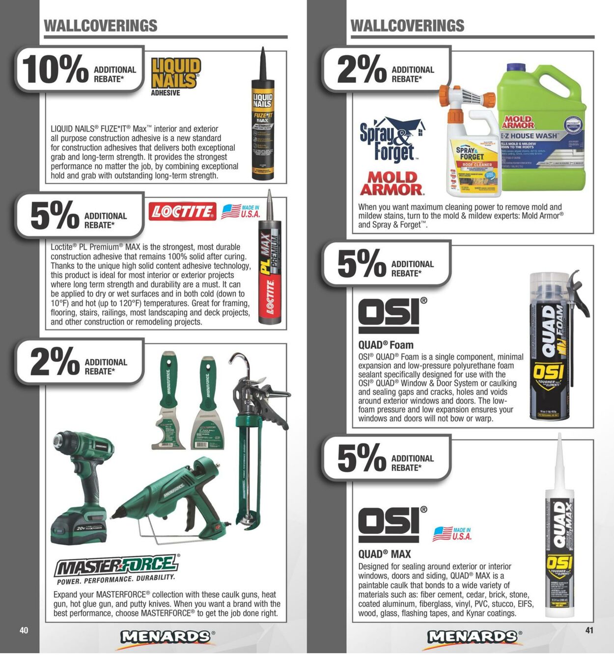 Weekly ad Menards 01/02/2022 - 12/31/2023