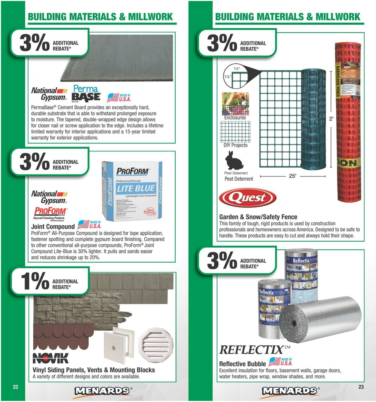 Weekly ad Menards 01/02/2022 - 12/31/2023