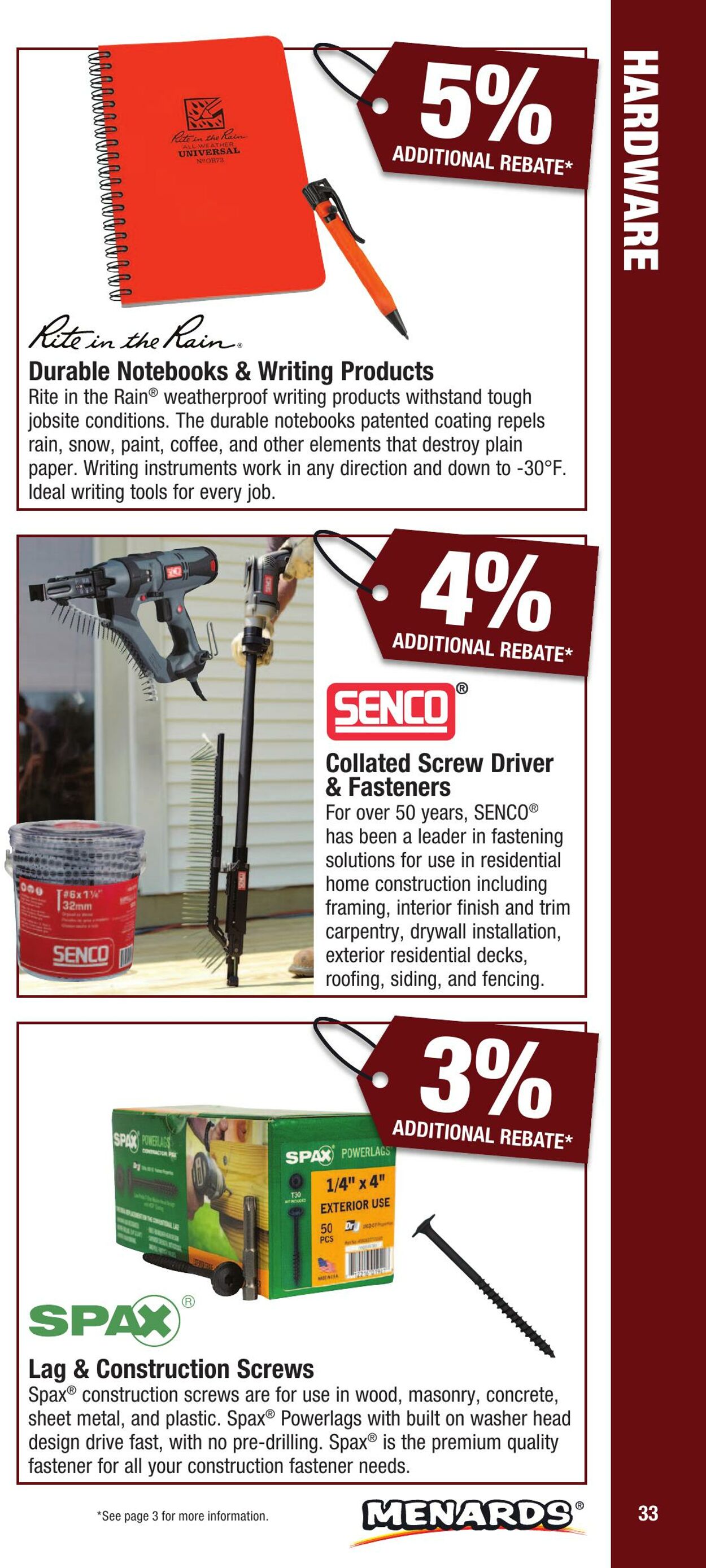 Weekly ad Menards 01/01/2025 - 12/31/2025