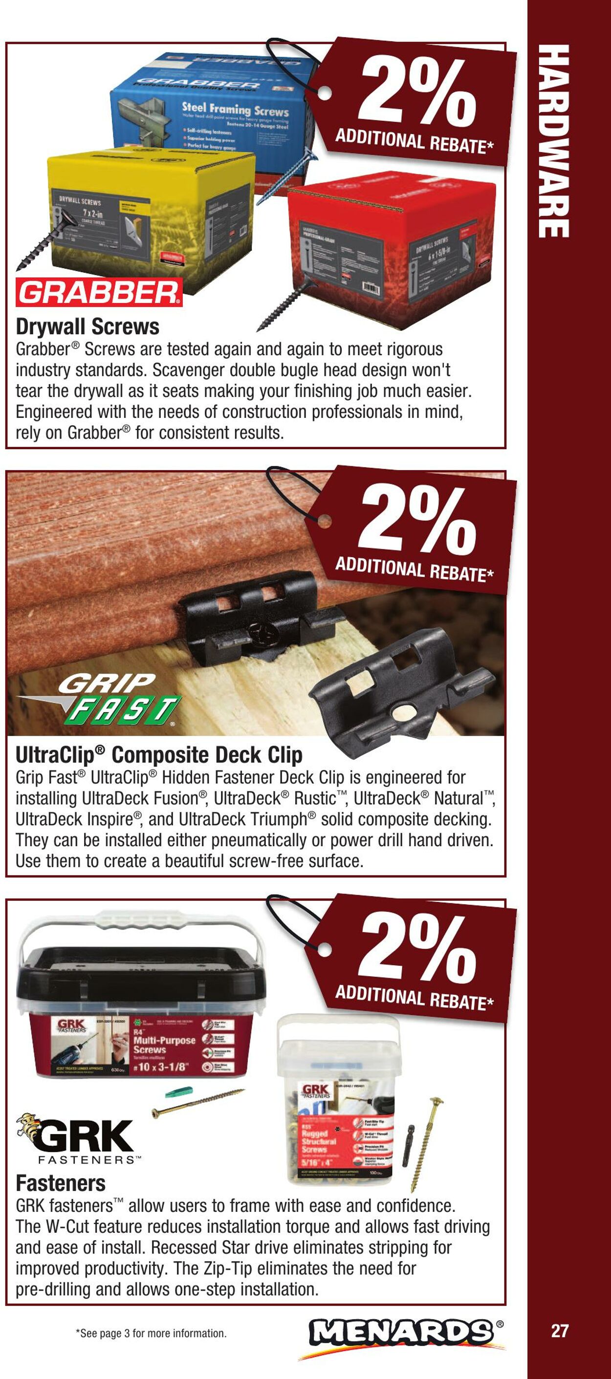 Weekly ad Menards 01/01/2025 - 12/31/2025