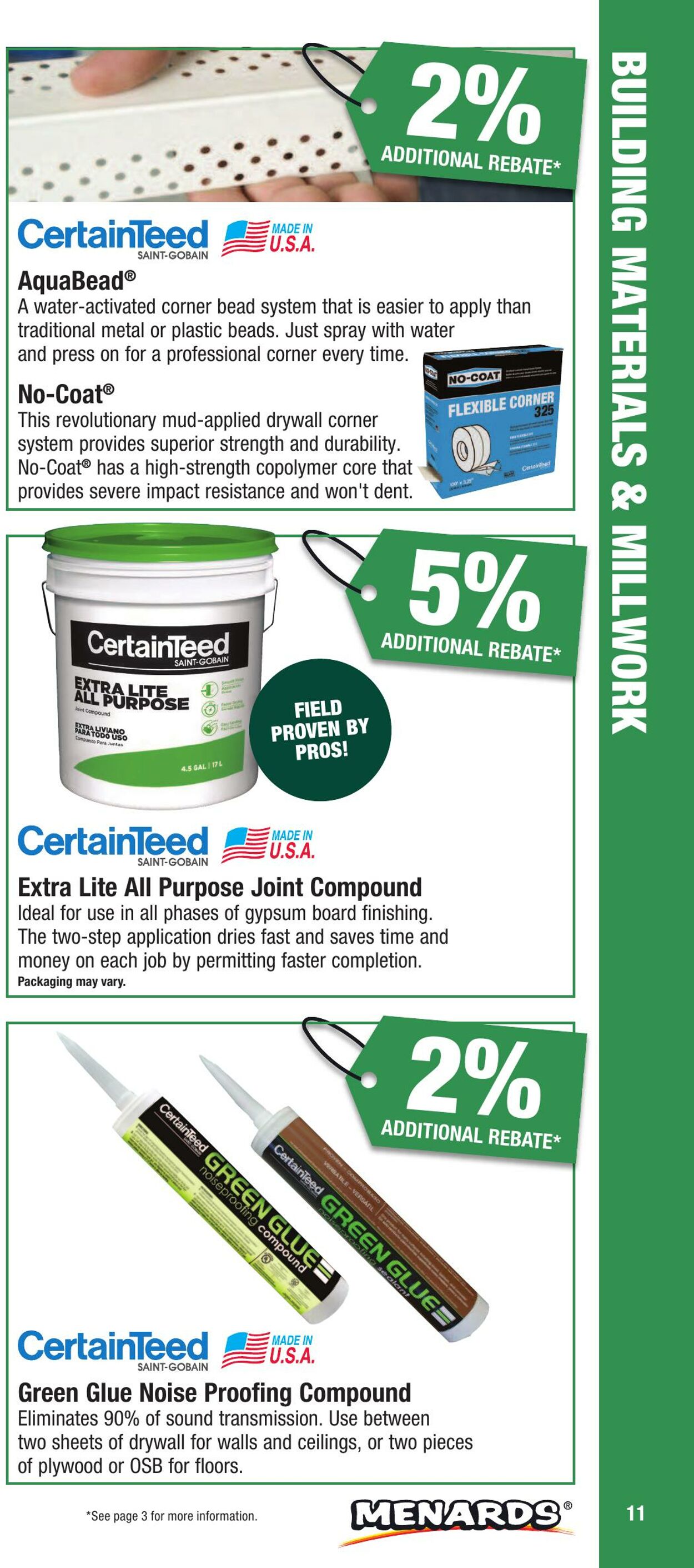 Weekly ad Menards 01/01/2025 - 12/31/2025