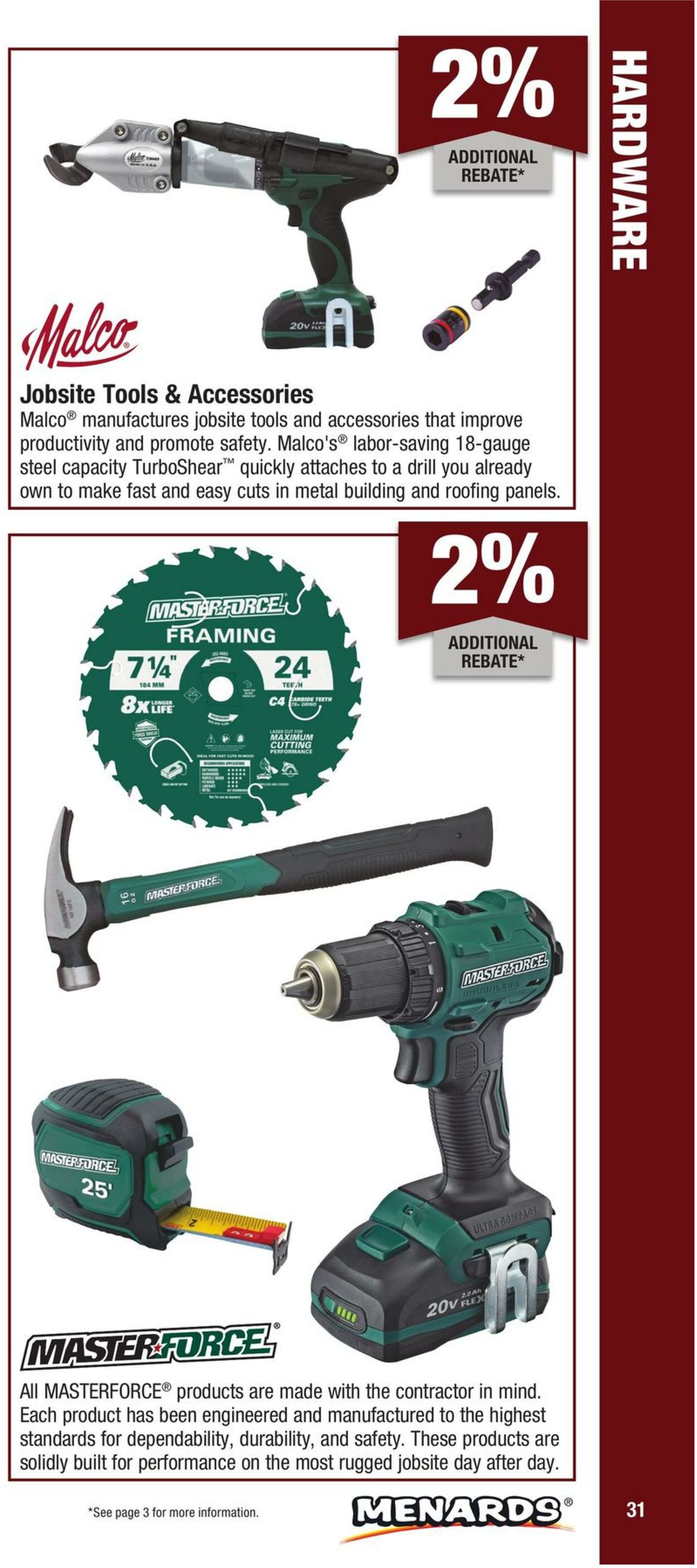 Weekly ad Menards 01/01/2024 - 12/31/2024