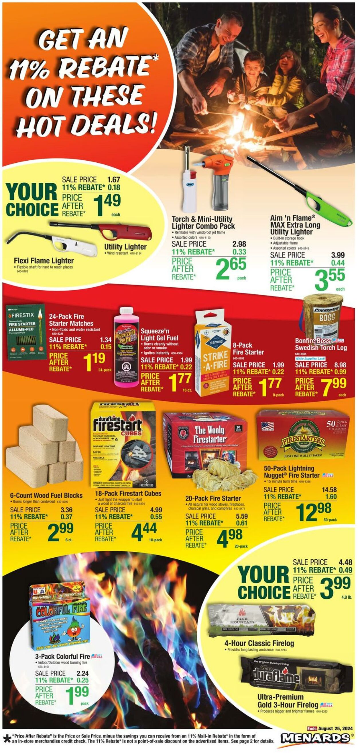 Weekly ad Menards 08/14/2024 - 08/25/2024