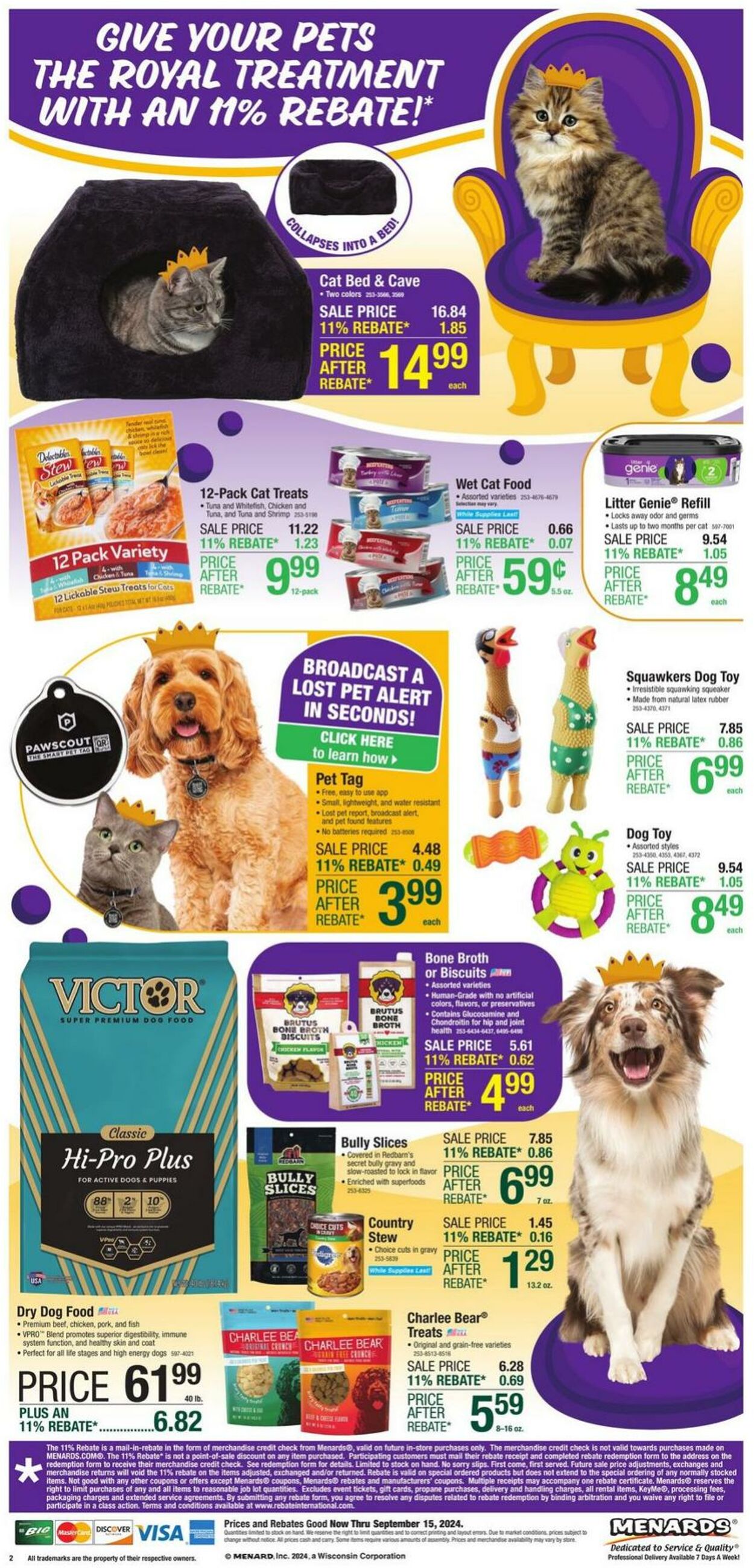 Weekly ad Menards 09/05/2024 - 09/15/2024