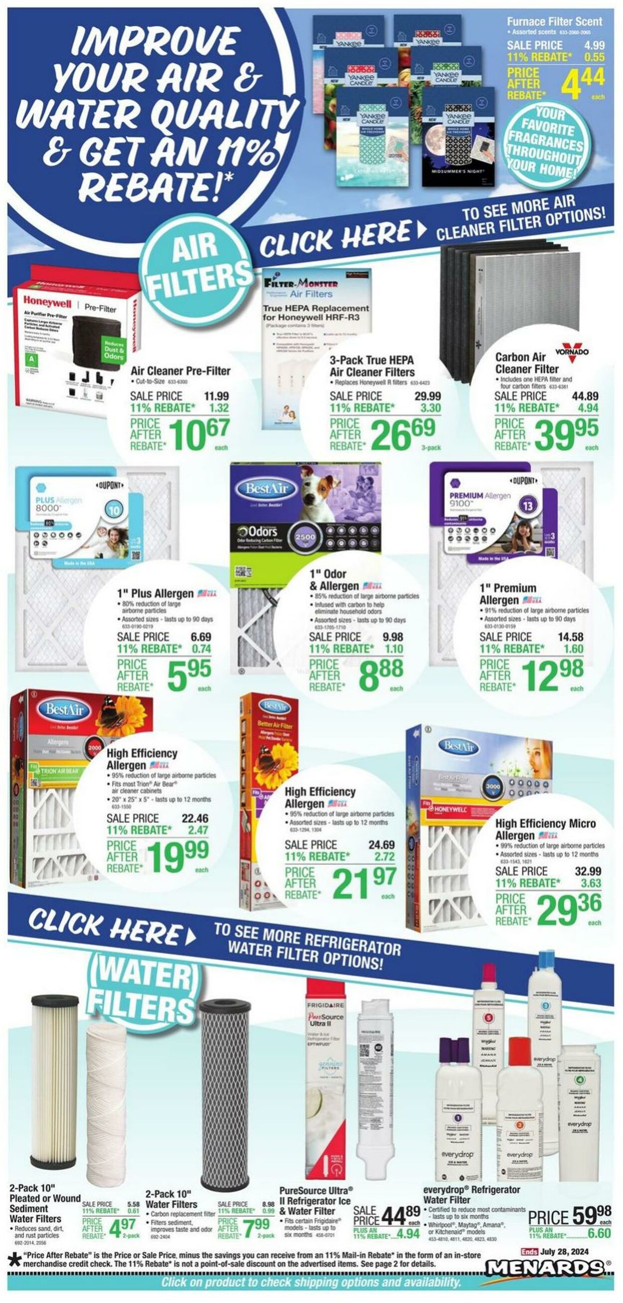 Weekly ad Menards 07/17/2024 - 07/28/2024