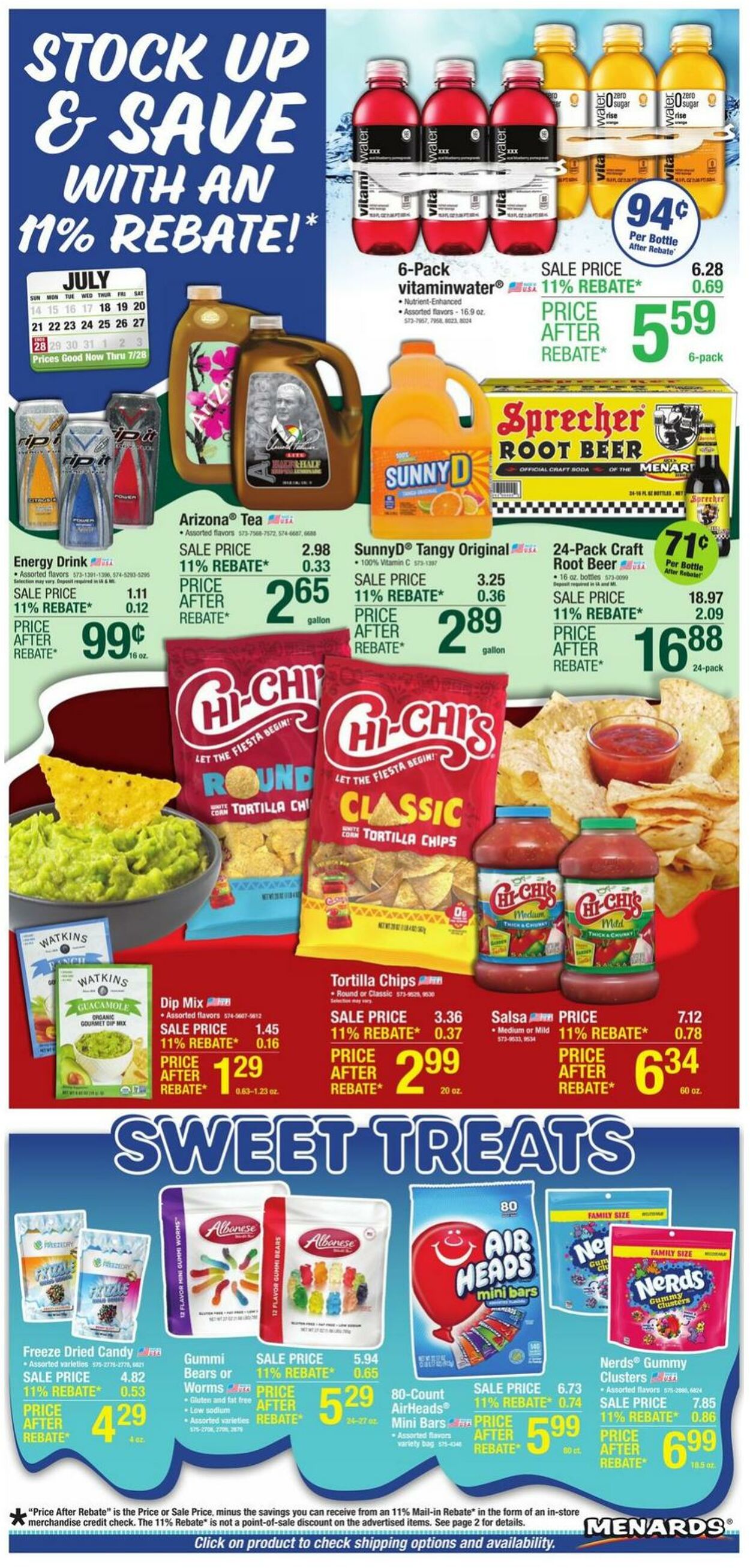 Weekly ad Menards 07/17/2024 - 07/28/2024