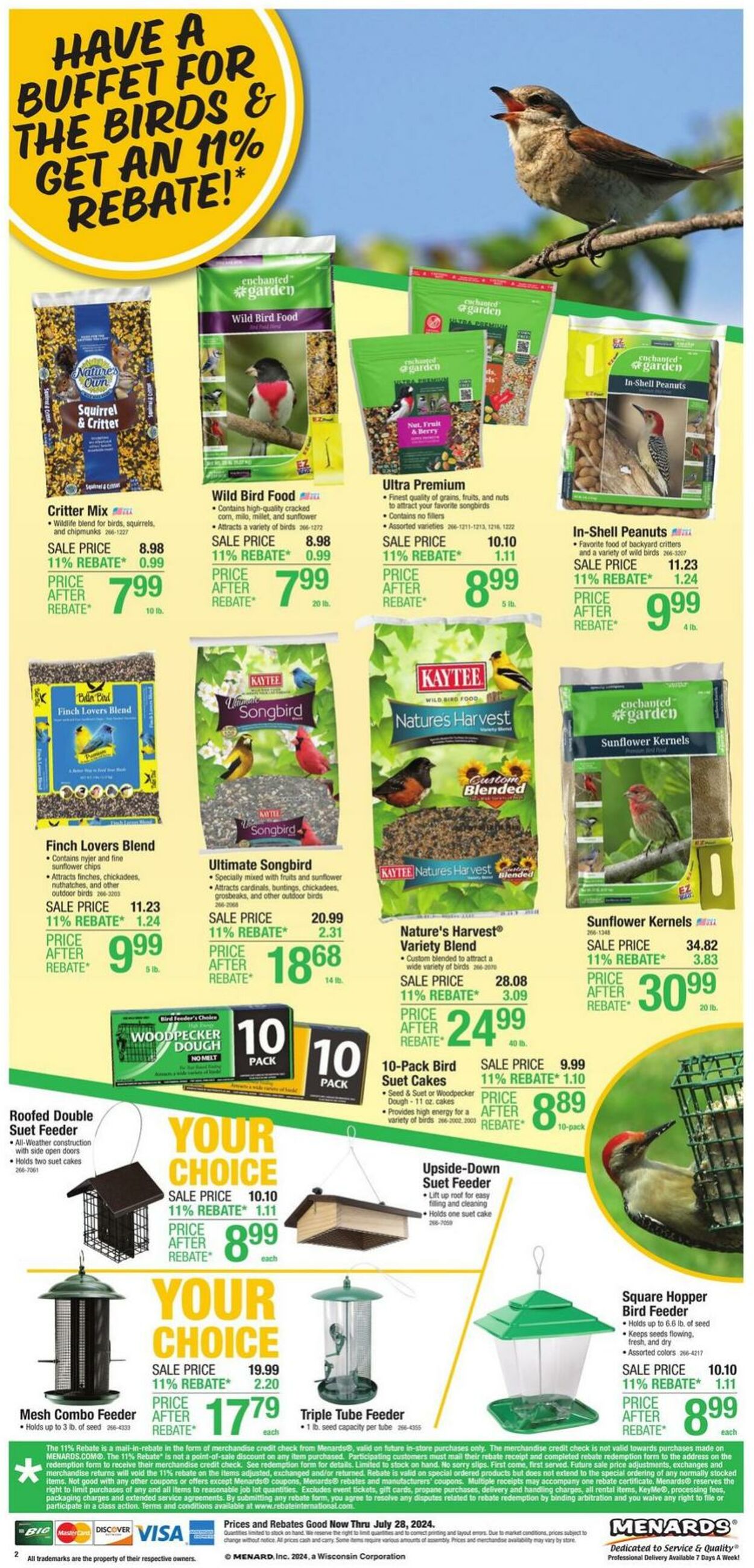 Weekly ad Menards 07/17/2024 - 07/28/2024