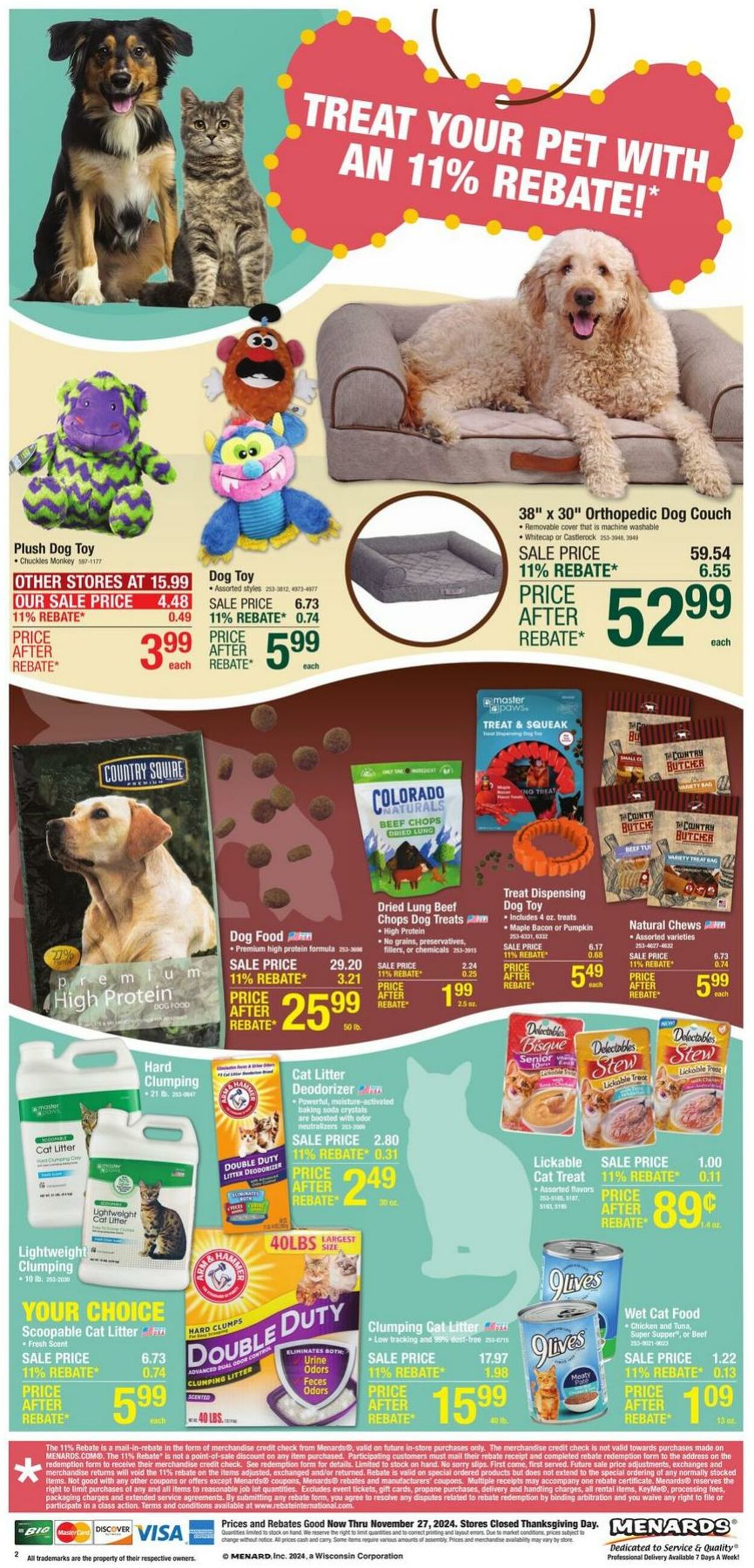 Weekly ad Menards 11/13/2024 - 11/27/2024