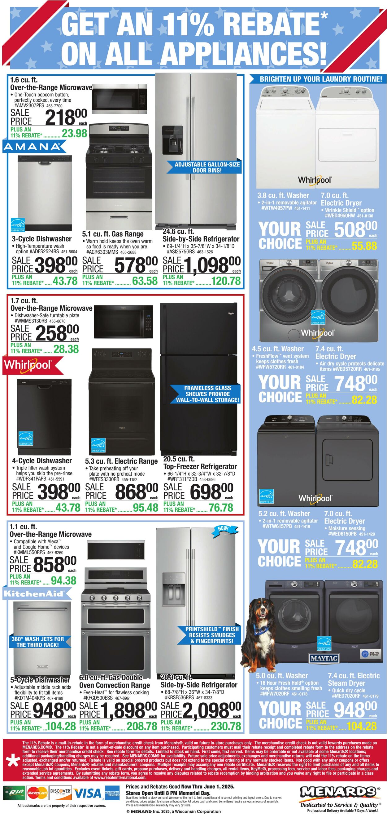 Weekly ad Menards 05/21/2025 - 06/01/2025