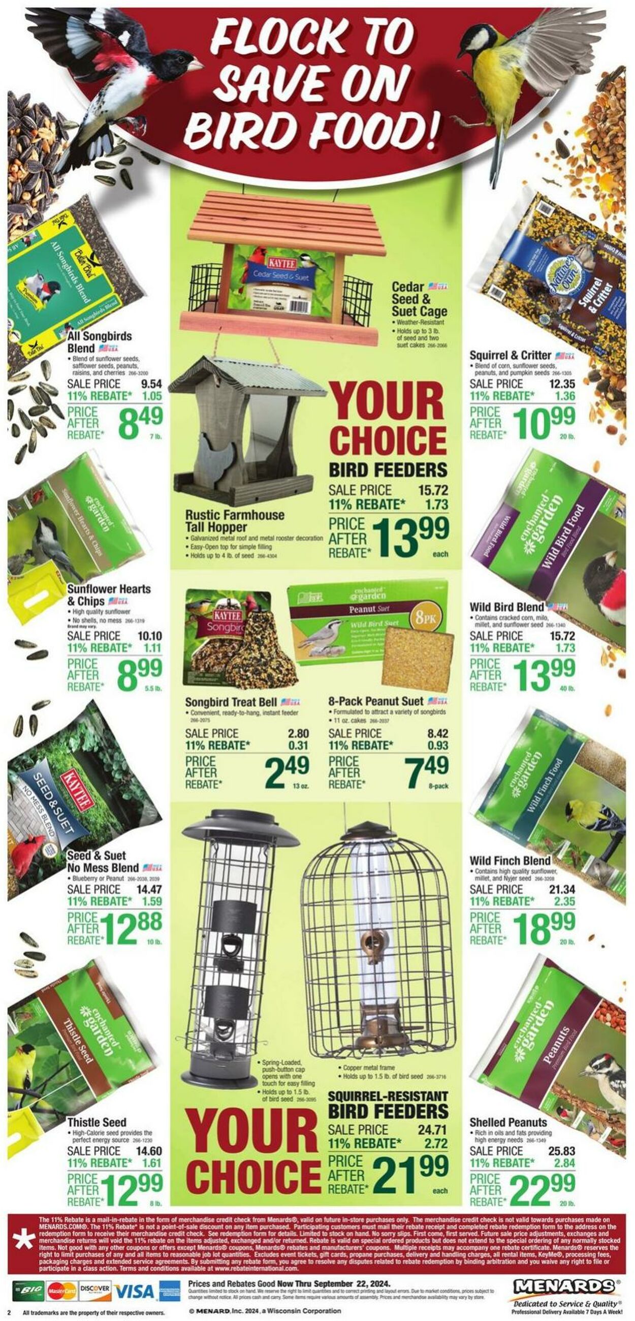 Weekly ad Menards 09/11/2024 - 09/22/2024