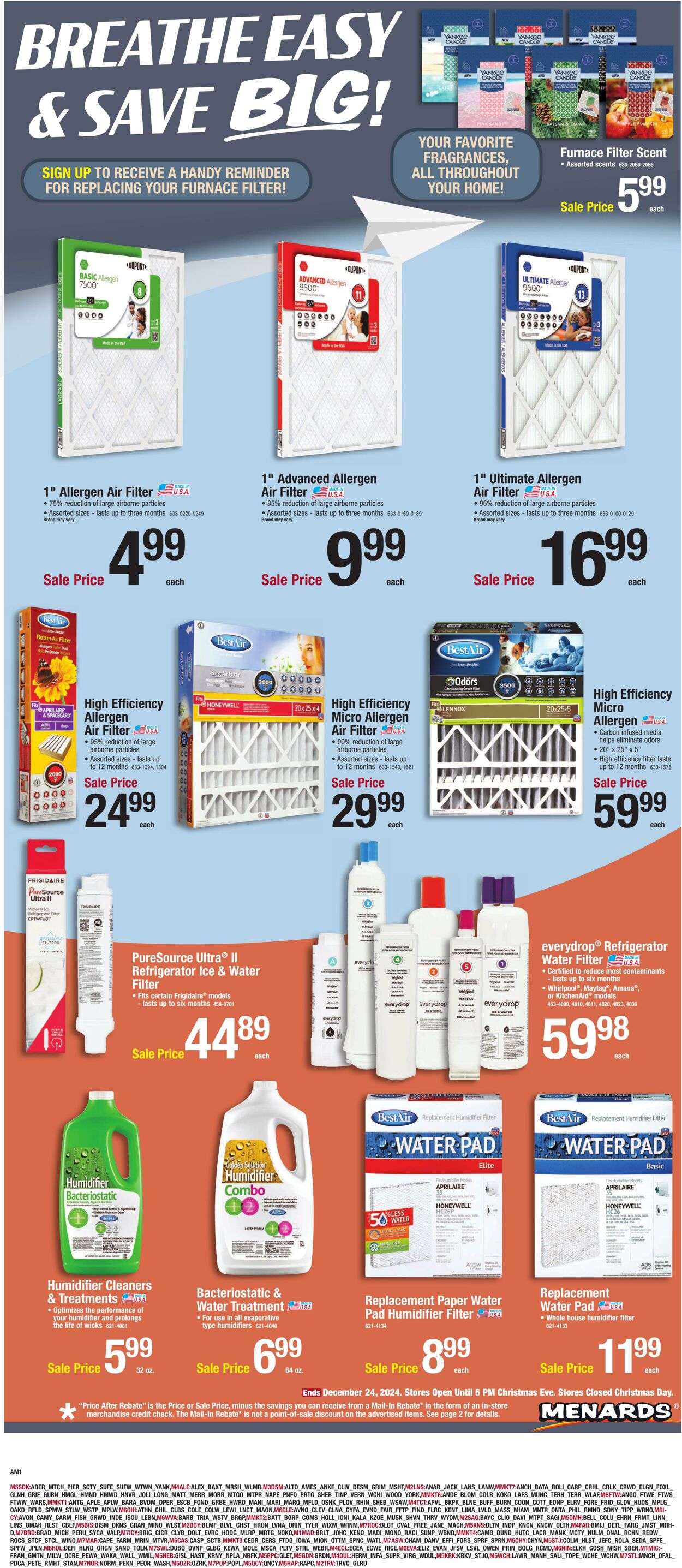 Weekly ad Menards 12/11/2024 - 12/24/2024