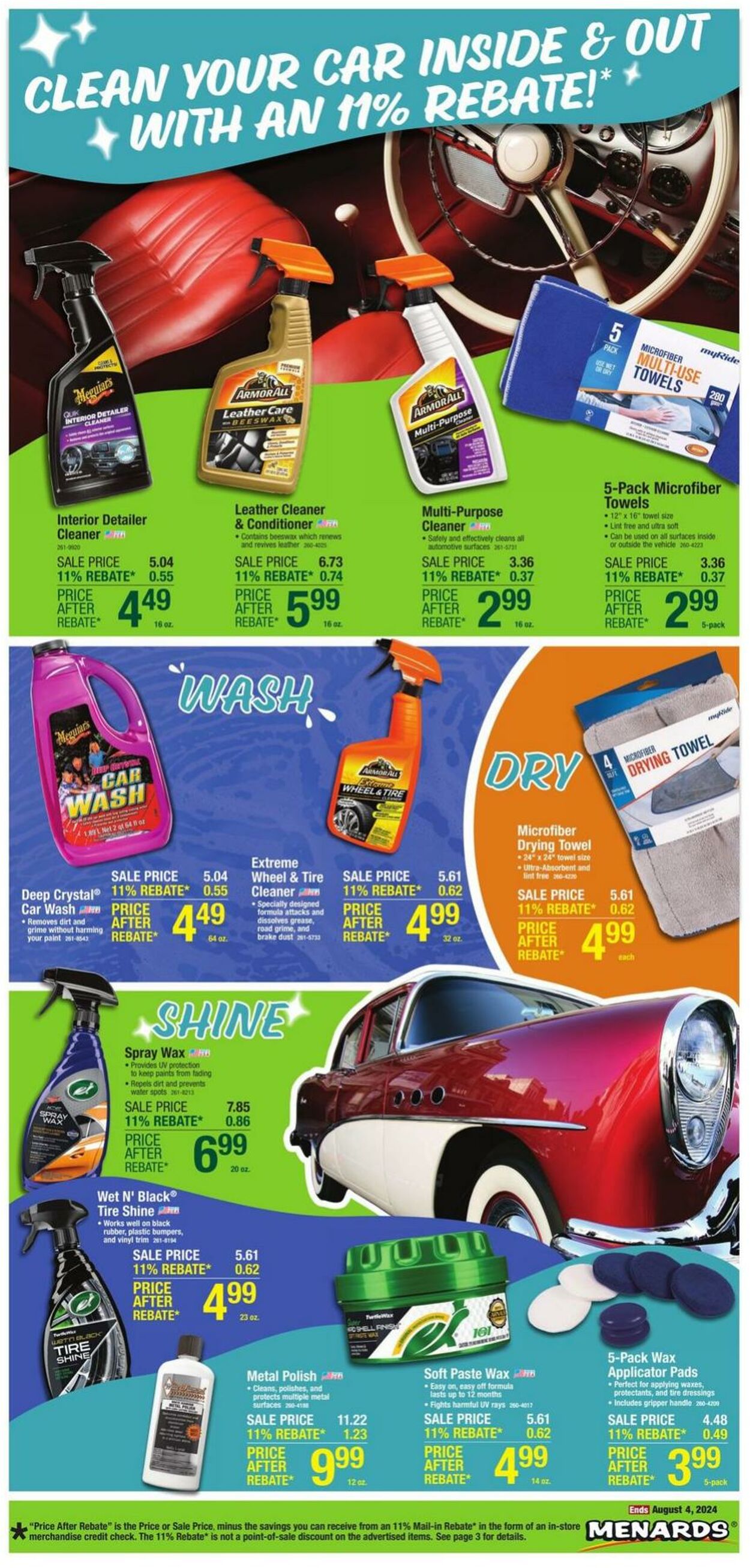 Weekly ad Menards 07/24/2024 - 08/04/2024