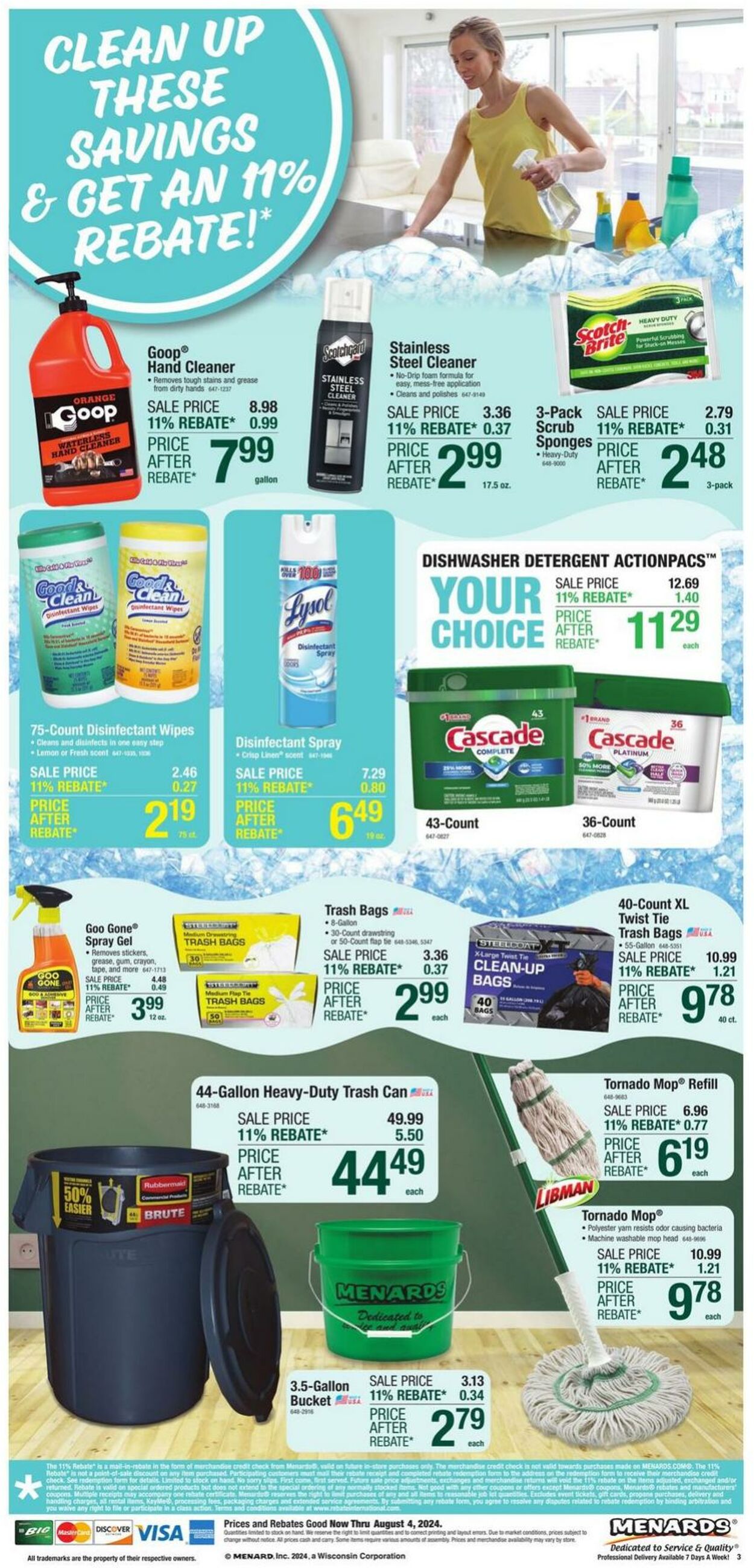 Weekly ad Menards 07/24/2024 - 08/04/2024