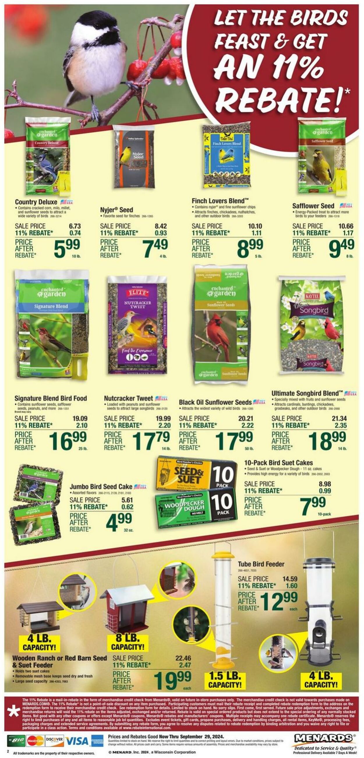 Weekly ad Menards 09/18/2024 - 09/29/2024