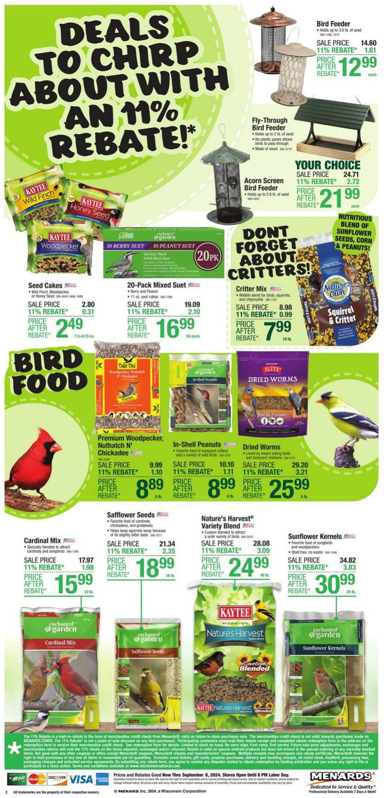 Weekly ad Menards 08/28/2024 - 09/08/2024