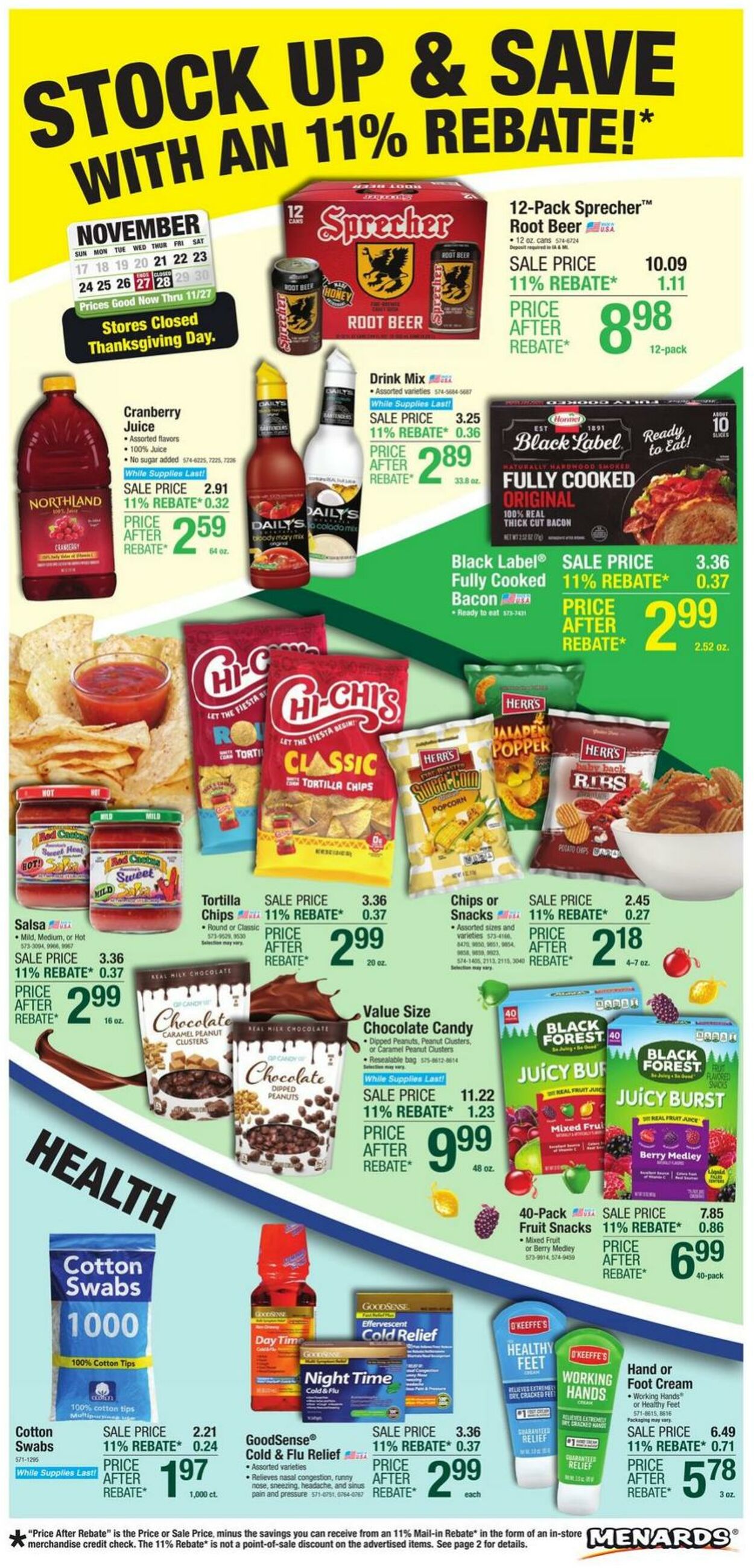 Weekly ad Menards 11/20/2024 - 11/27/2024