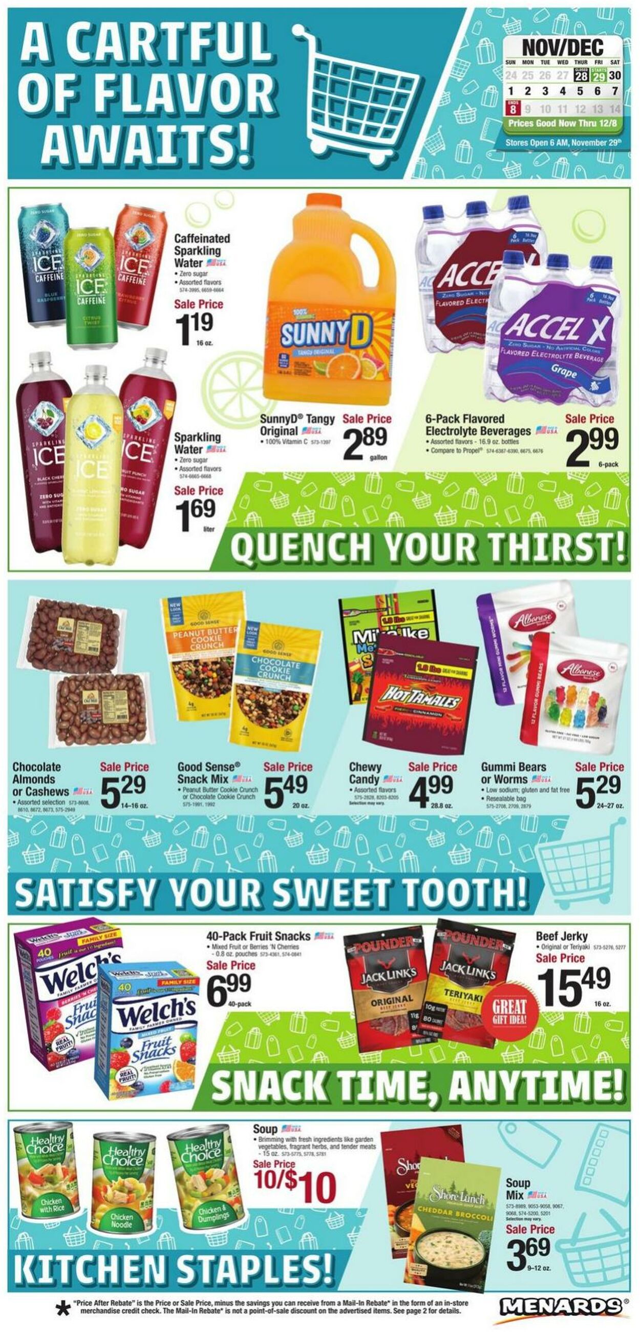 Weekly ad Menards 11/29/2024 - 12/08/2024