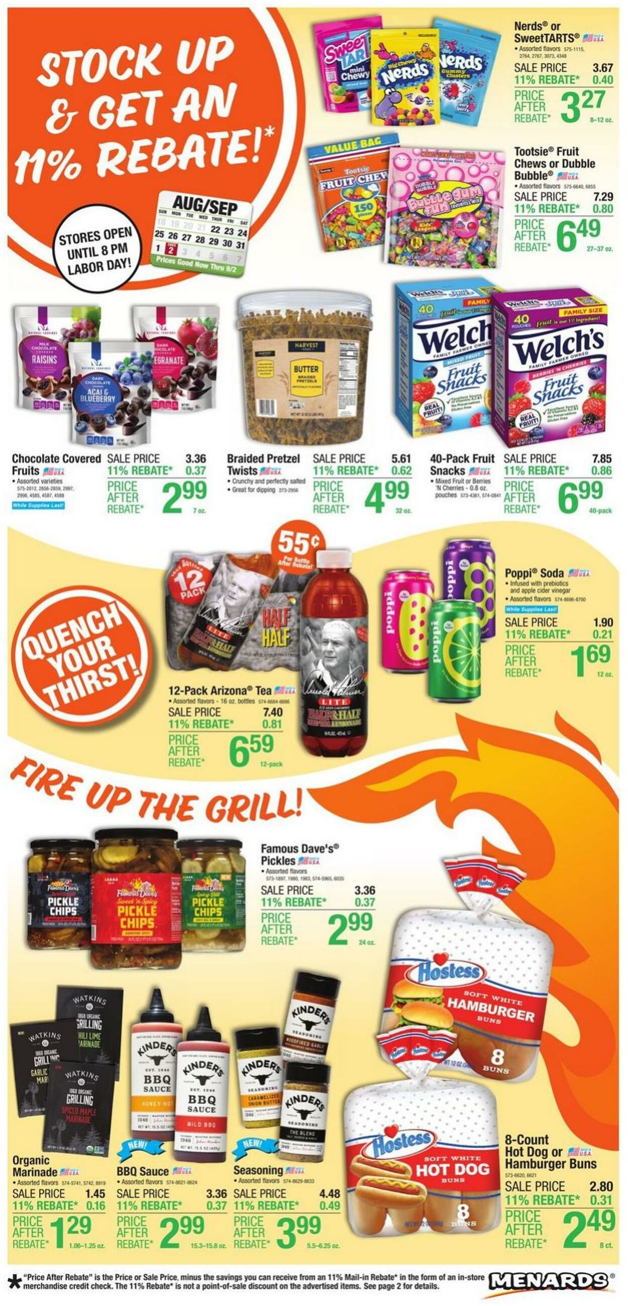 Weekly ad Menards 08/21/2024 - 09/02/2024