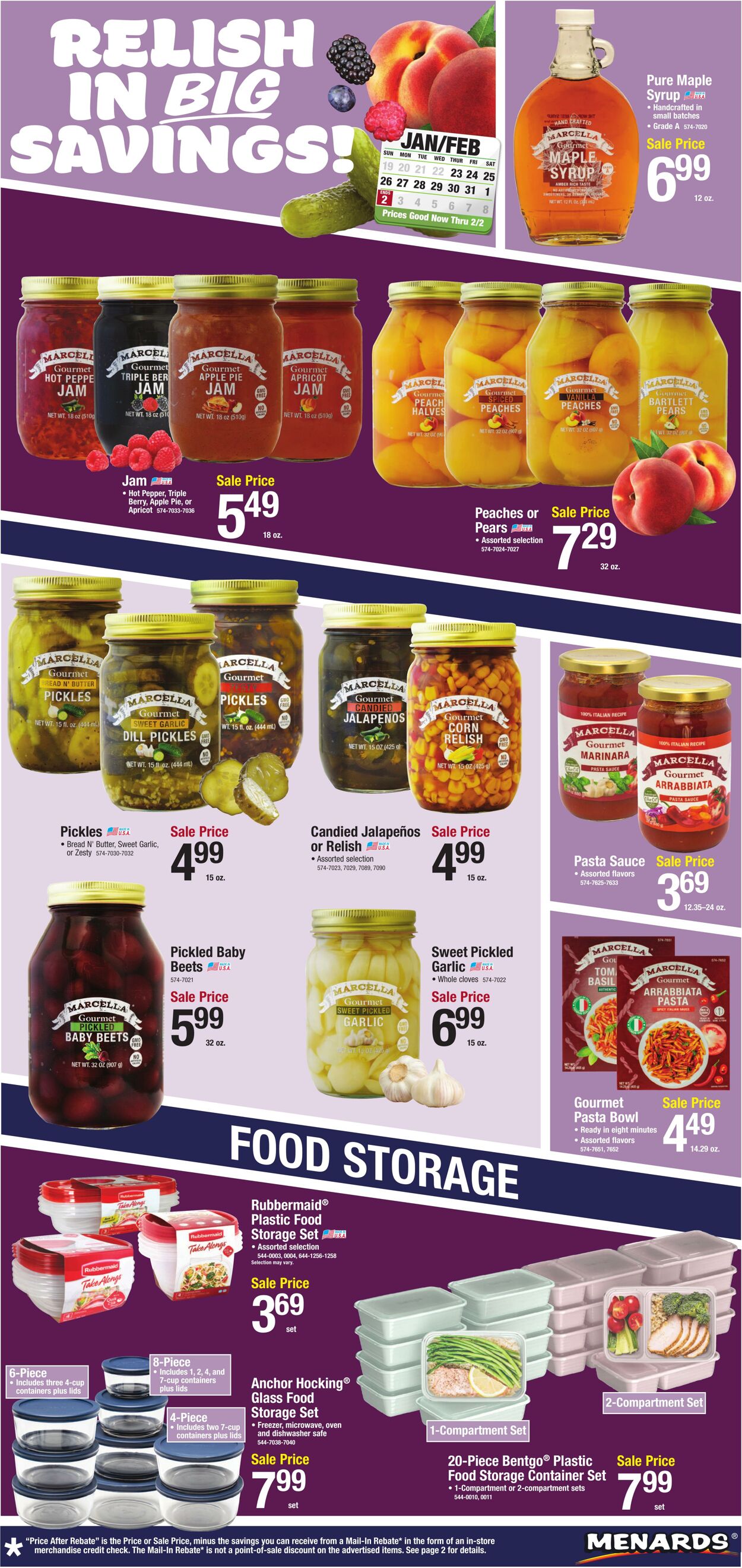 Weekly ad Menards 01/22/2025 - 02/02/2025