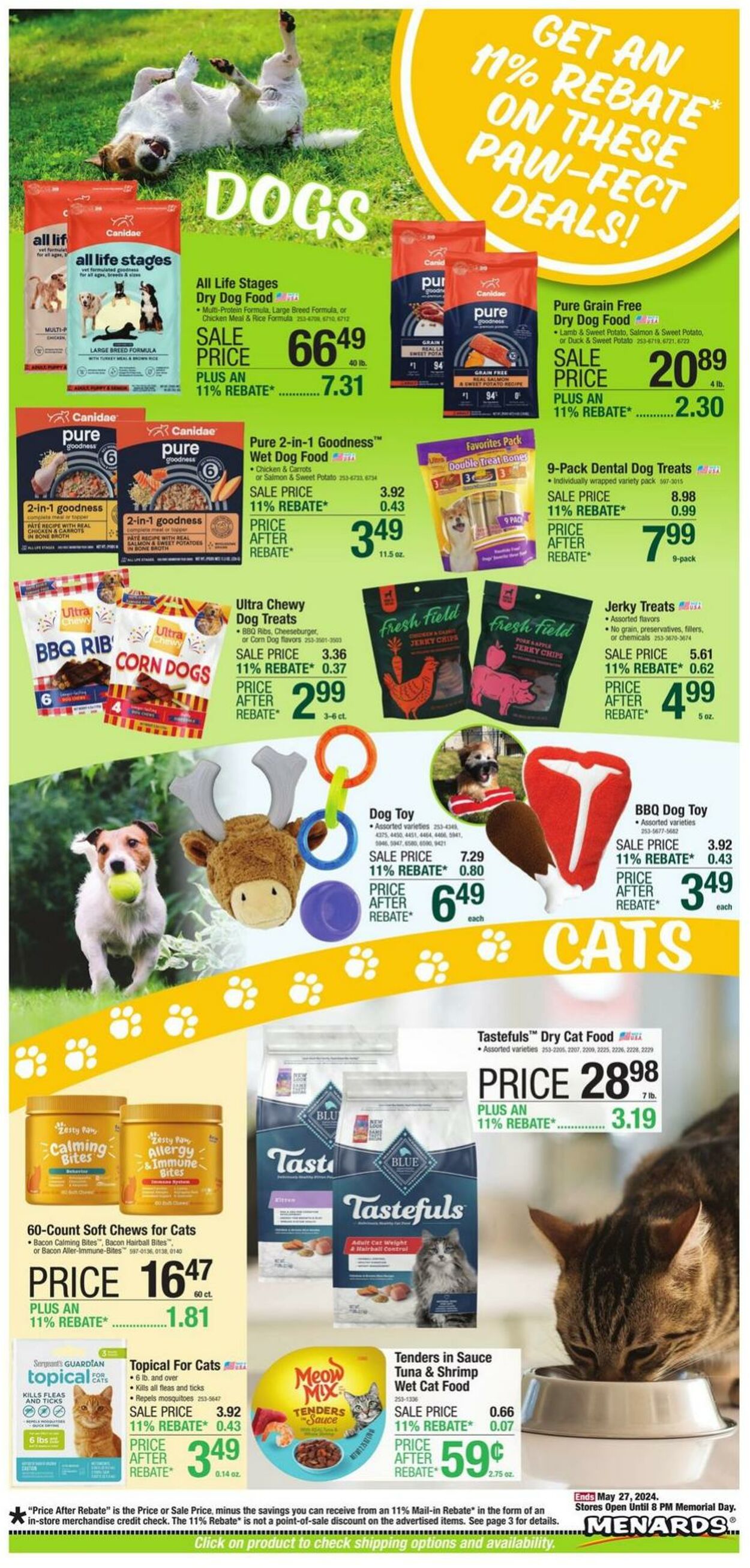 Weekly ad Menards 05/16/2024 - 05/27/2024