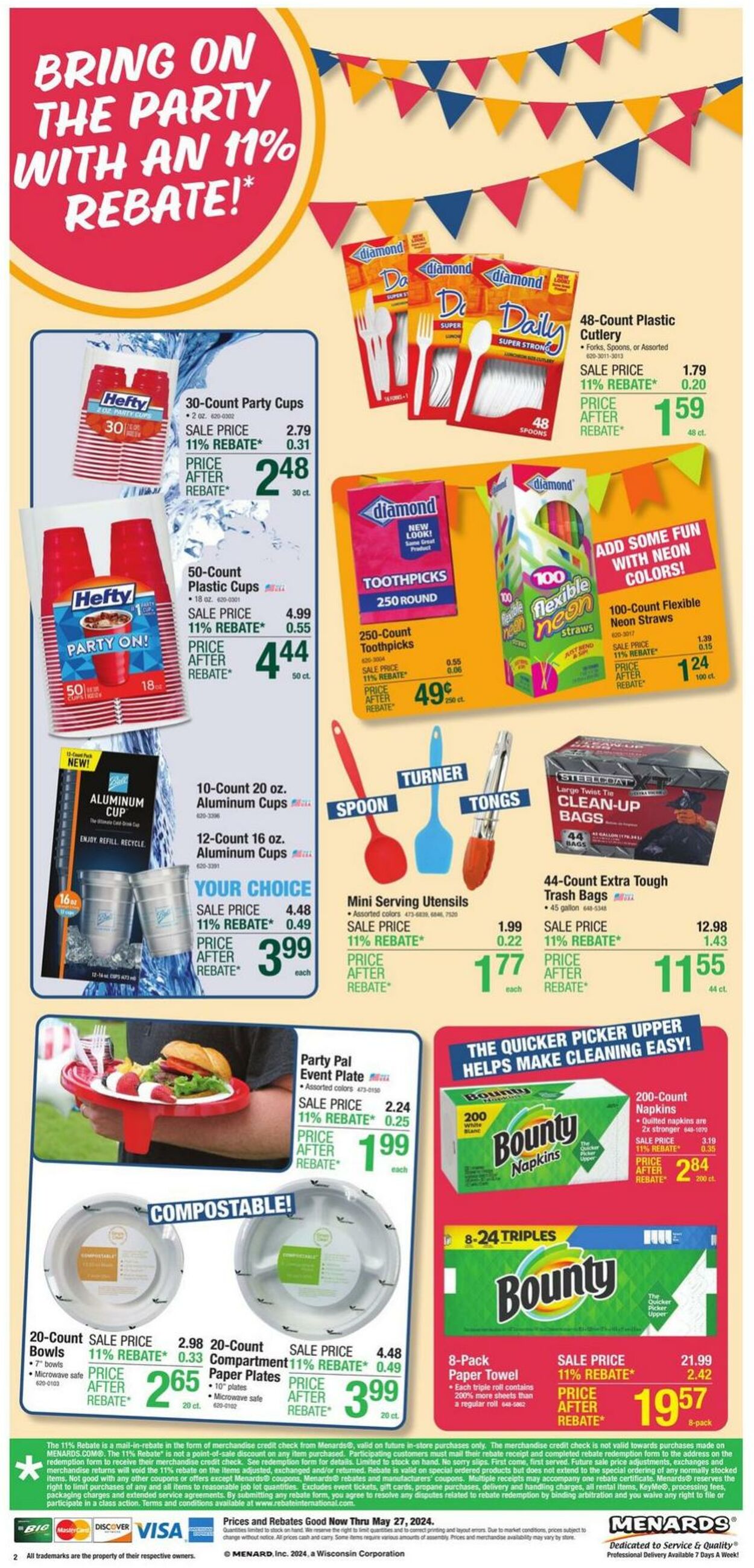 Weekly ad Menards 05/16/2024 - 05/27/2024