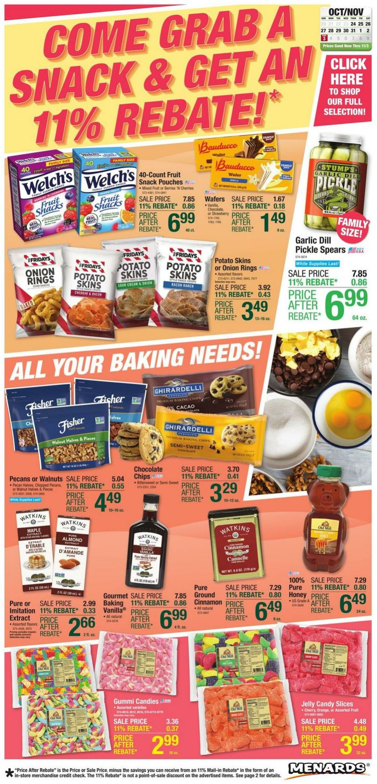 Weekly ad Menards 10/23/2024 - 11/03/2024